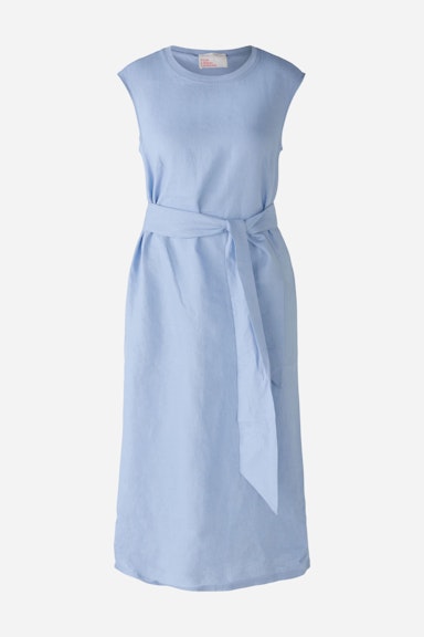 Bild 7 von Midi dress linen-cotton patch in light blue | Oui