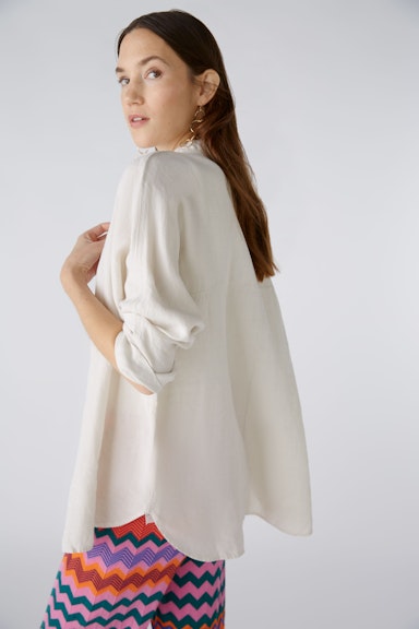 Bild 6 von Shirt blouse 100% linen in light stone | Oui