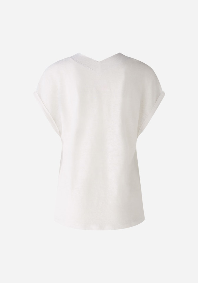 Bild 7 von T-Shirt 100% Leinen in optic white | Oui