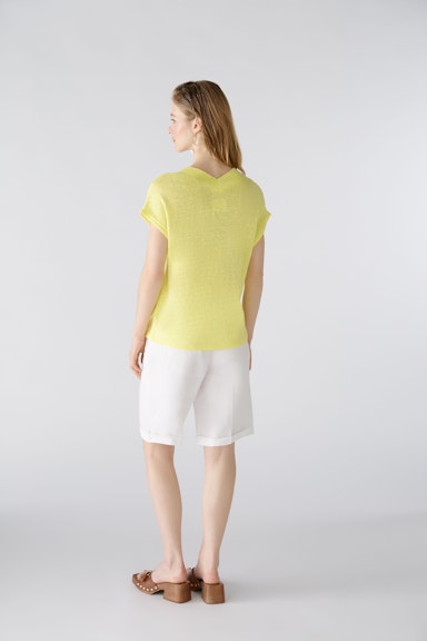 Bild 3 von T-Shirt 100% Leinen in yellow | Oui