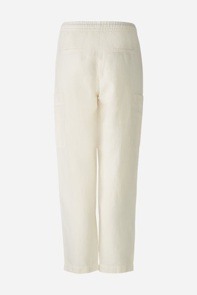 Bild 7 von Cargo trousers linen-cotton blend in eggnog | Oui