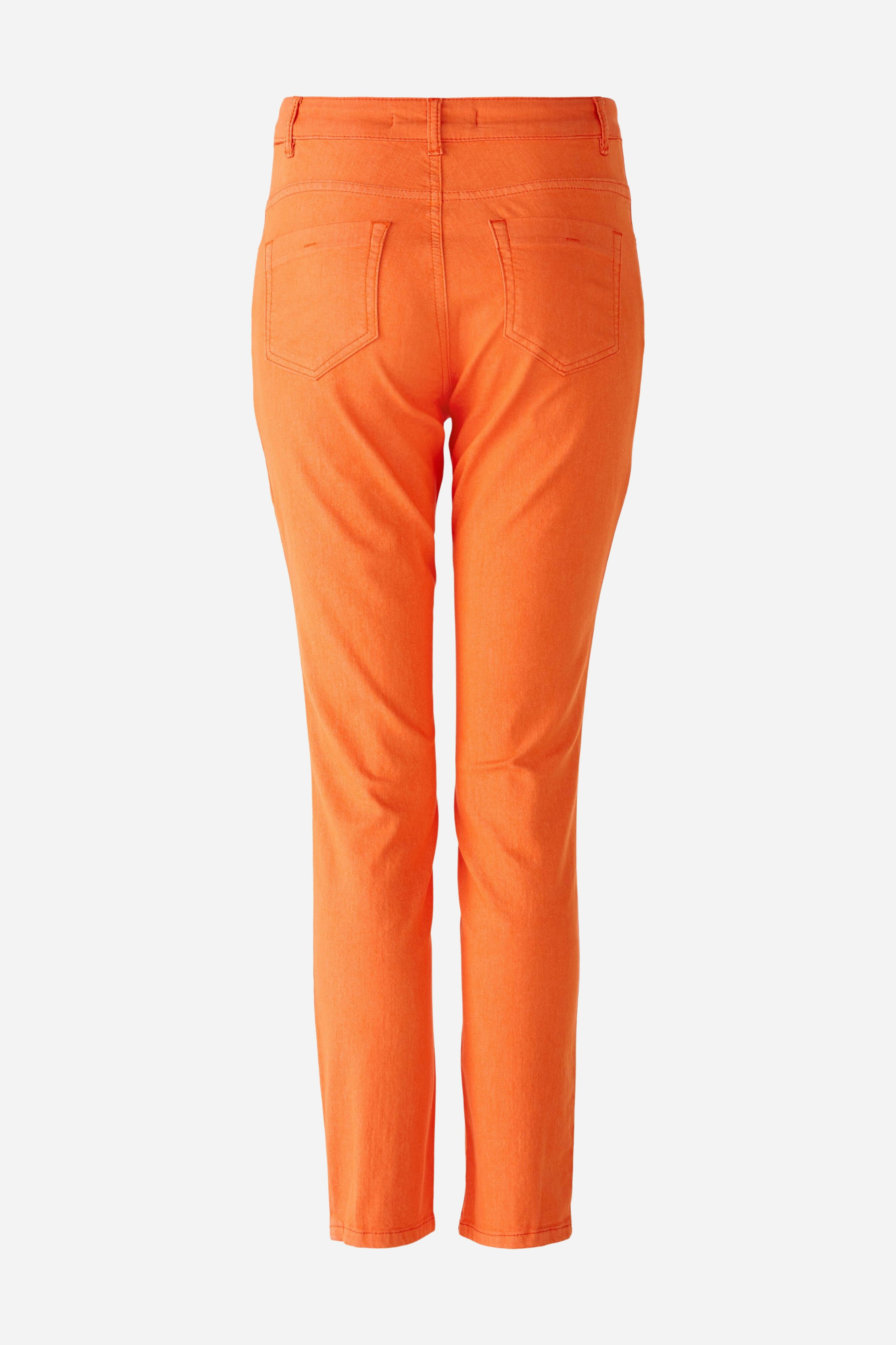 Bild 7 von BAXTOR cropped Jeggings Slim-Fit in vermillion orange | Oui