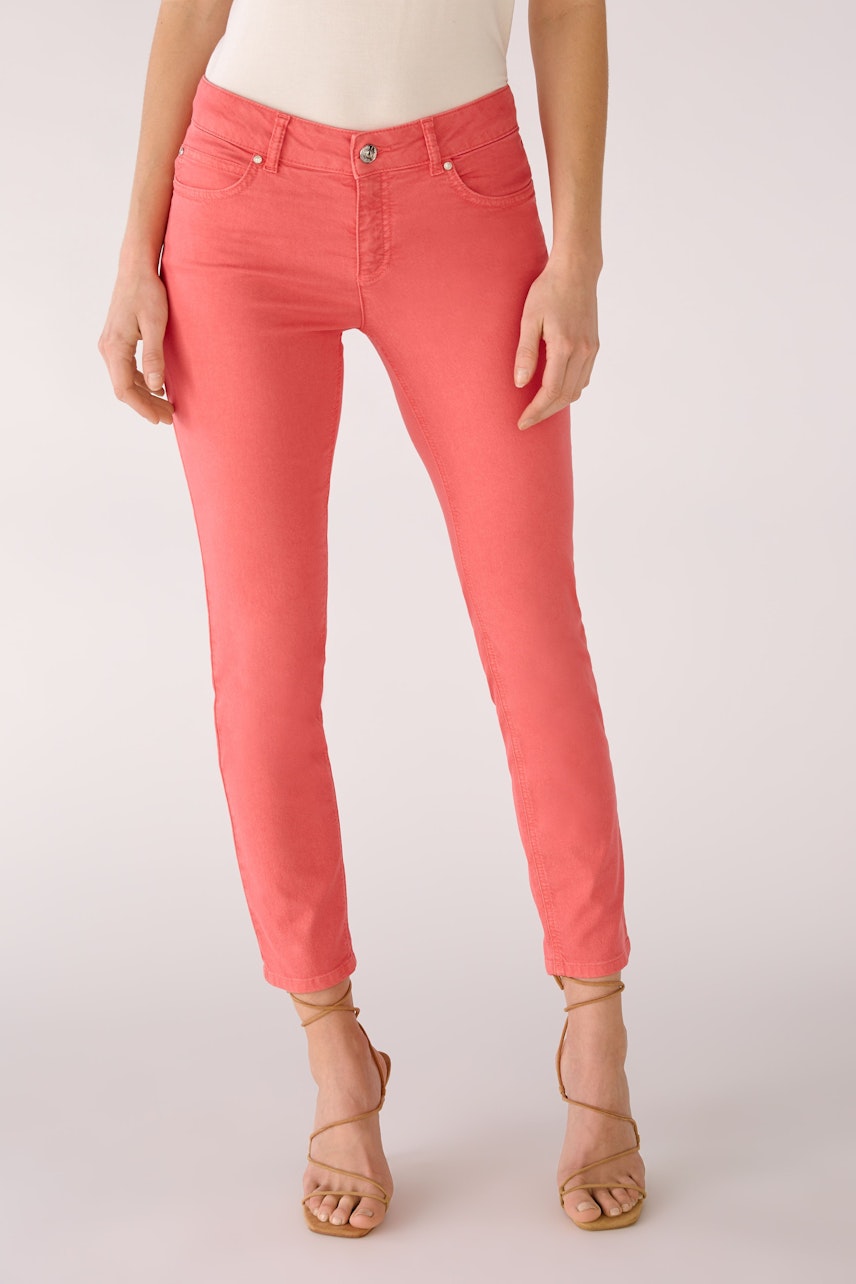 Bild 2 von BAXTOR cropped Jeggings  slim-fit in red | Oui