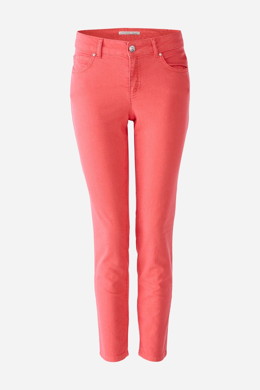 Bild 5 von BAXTOR cropped Jeggings  slim-fit in red | Oui