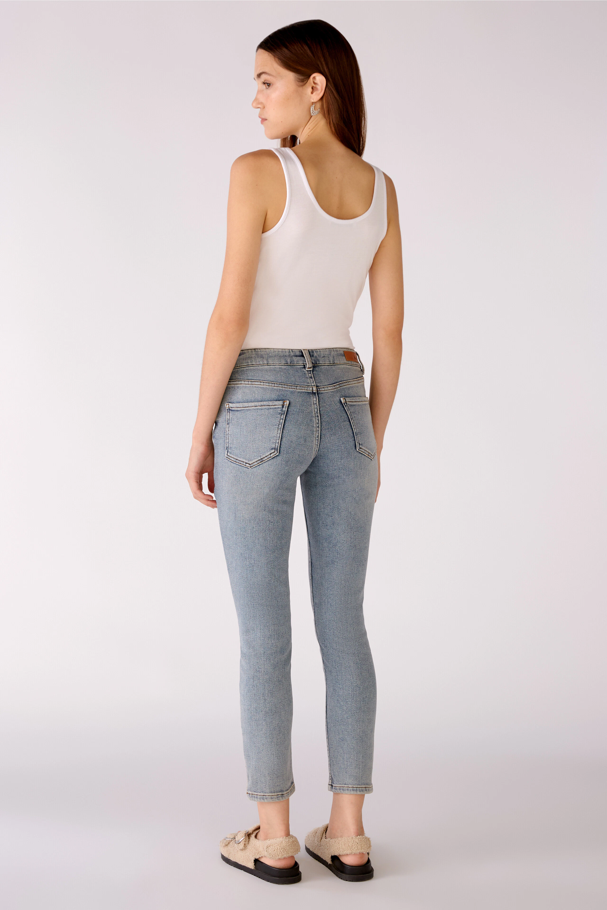 Bild 3 von Jeans THE CROPPED Skinny fit, cropped in blue | Oui