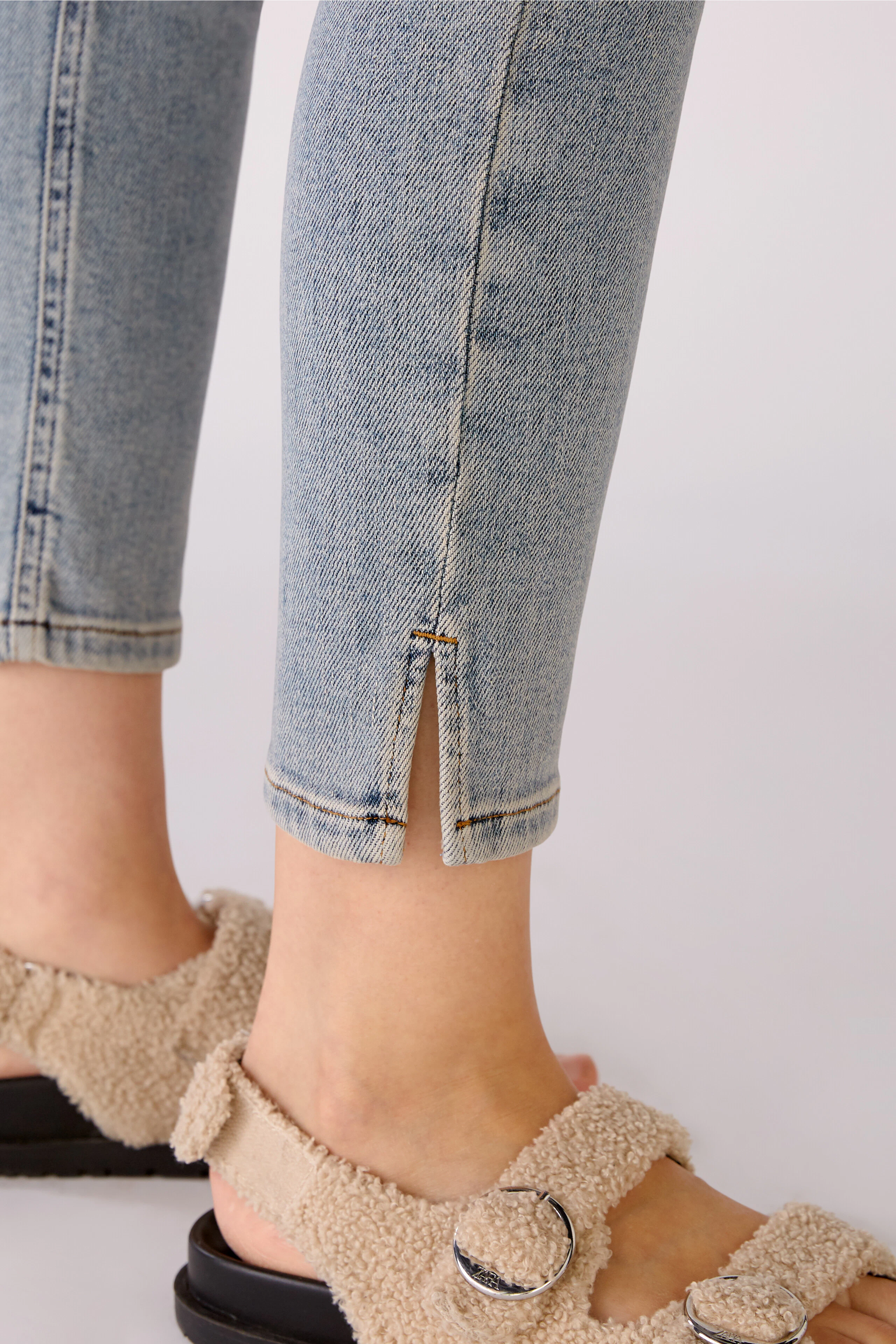 Bild 5 von Jeans THE CROPPED Skinny fit, cropped in blue | Oui