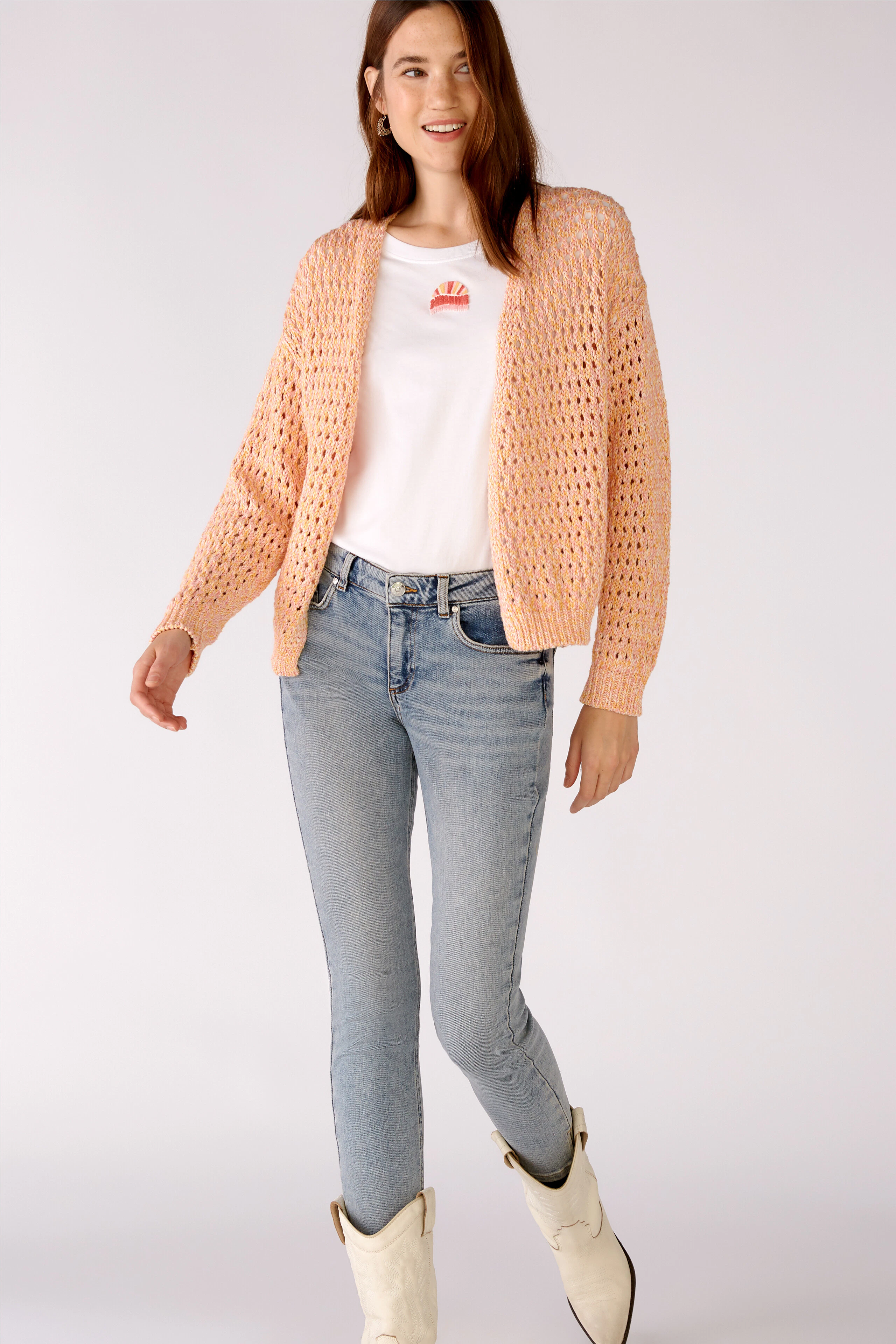 Bild 6 von Jeans THE CROPPED Skinny fit, cropped in blue | Oui