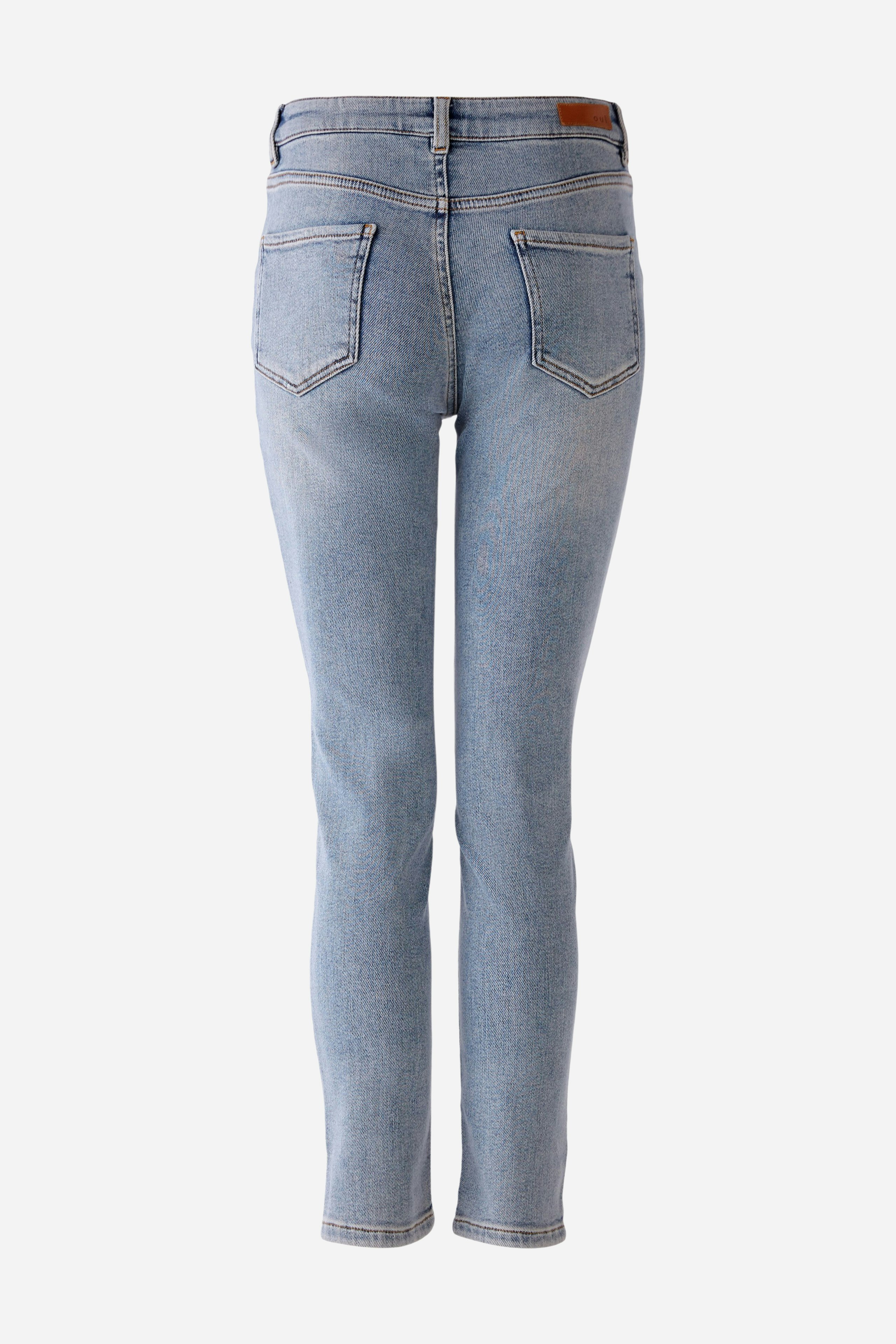 Bild 8 von Shortened length denim skinny Fit in blue | Oui