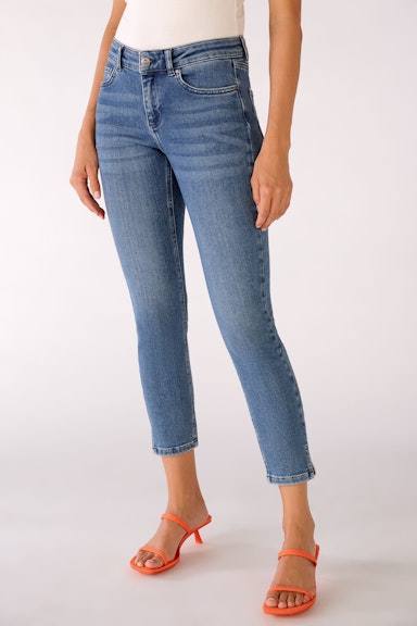 Bild 2 von Jeans THE CROPPED Skinny fit, cropped in darkblue denim | Oui