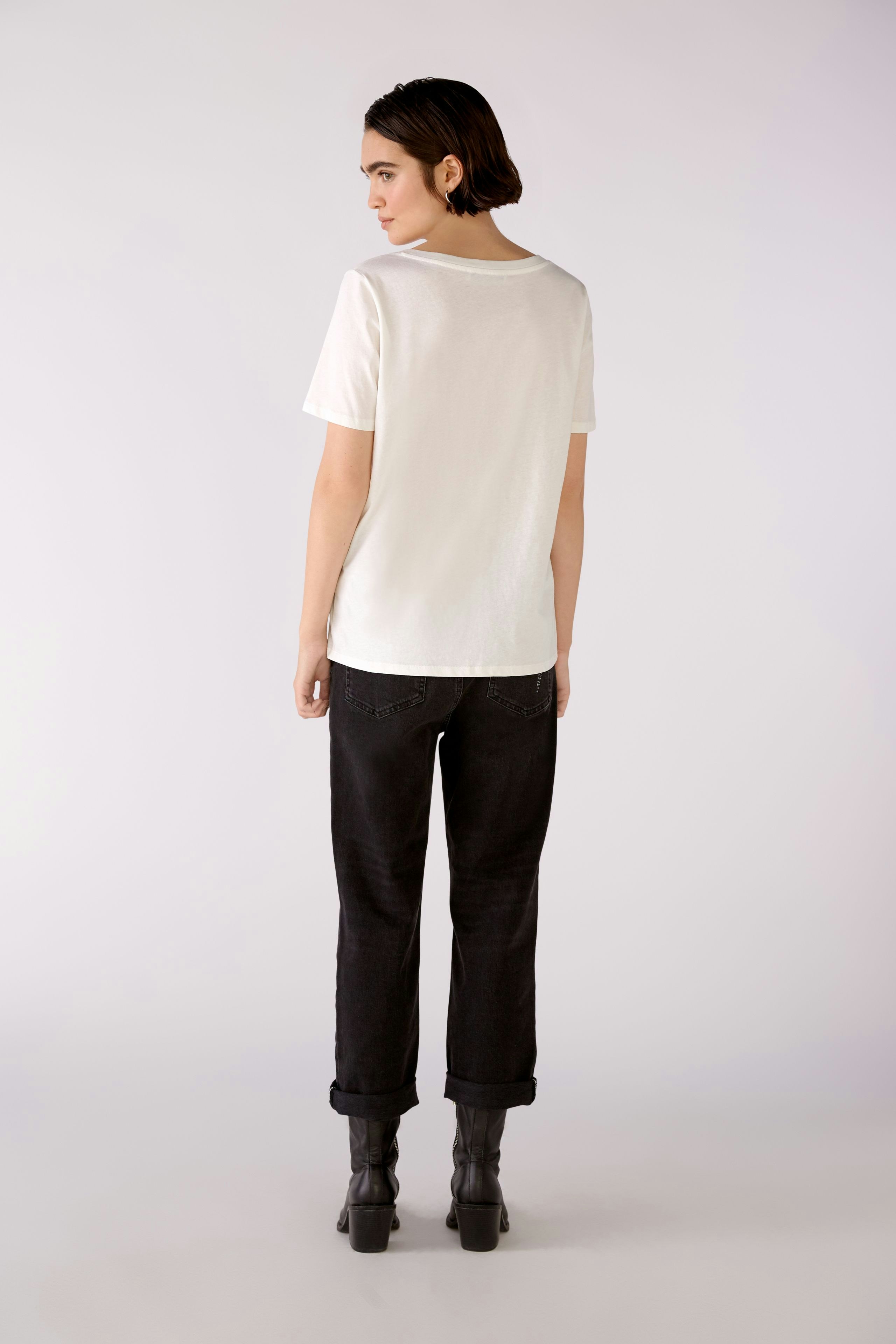 Bild 3 von CARLI T-Shirt 100% Bio-Baumwolle in cloud dancer | Oui