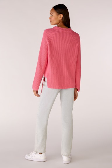 Bild 3 von RUBI Pullover with zip in azalea pink | Oui