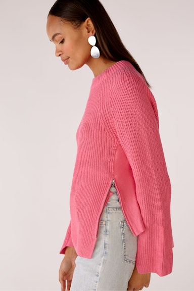 Bild 5 von RUBI Pullover with zip in azalea pink | Oui