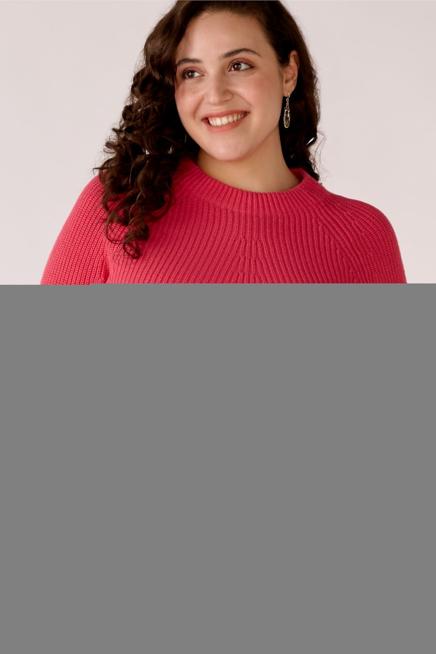 Bild 5 von RUBI Pullover with zip in raspberry sorbet | Oui