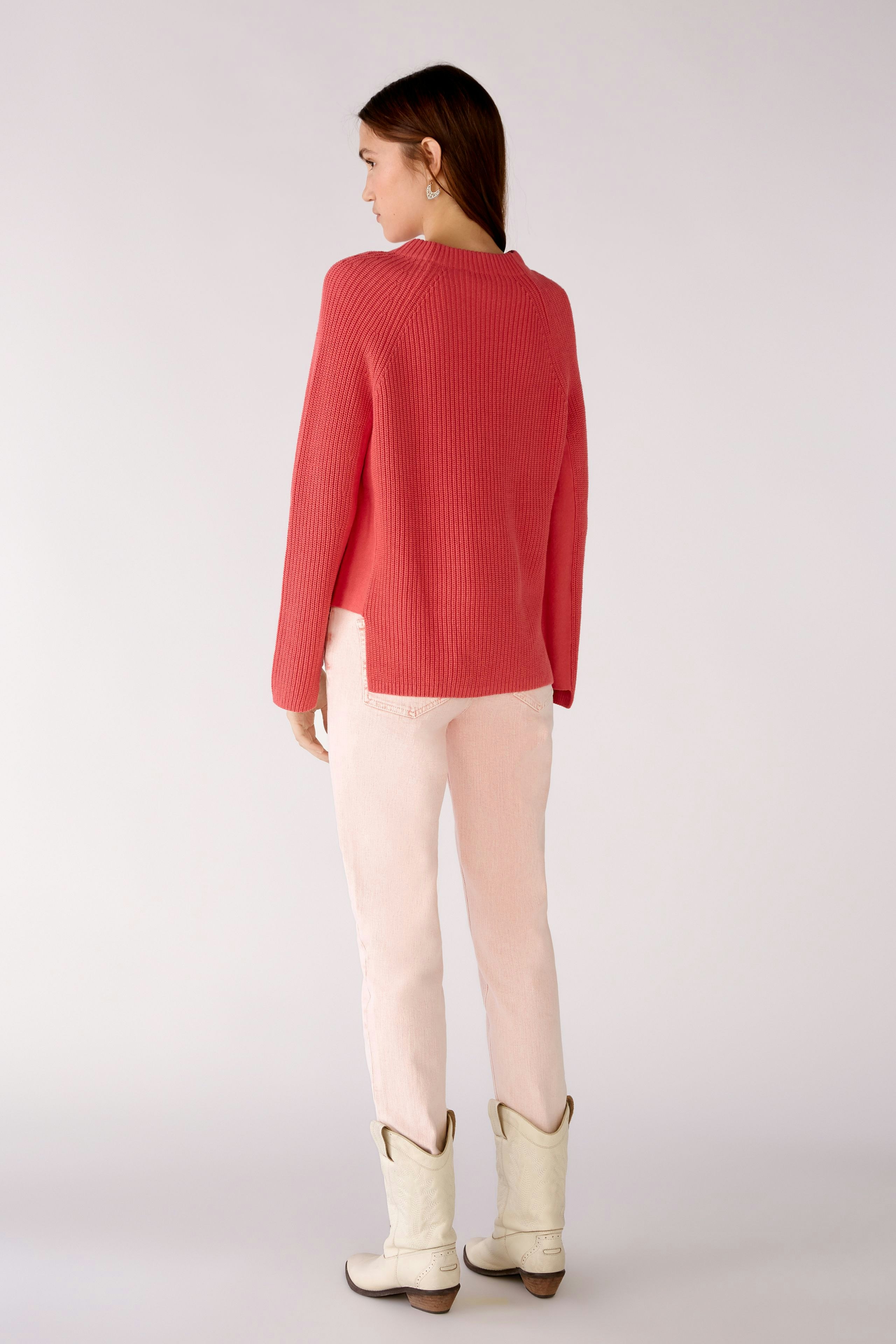 Bild 4 von RUBI Pullover mit Reißverschluss in red | Oui