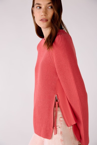 Bild 5 von RUBI Pullover with zip in red | Oui