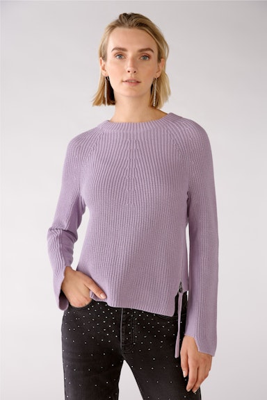 Bild 3 von RUBI Pullover with zip in lila | Oui