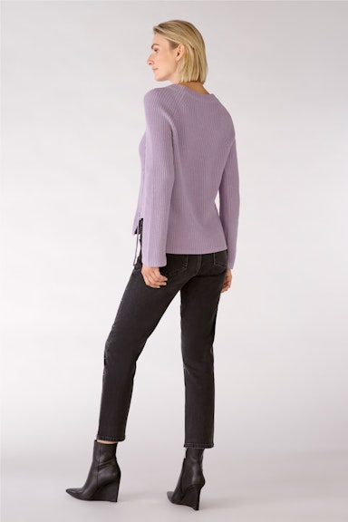 Bild 4 von RUBI Pullover with zip in lila | Oui