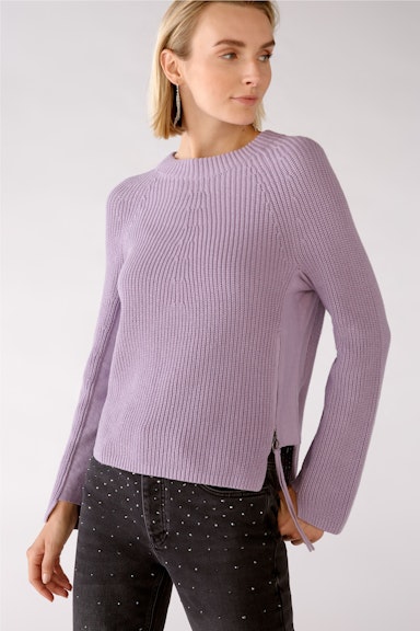 Bild 5 von RUBI Pullover with zip in lila | Oui