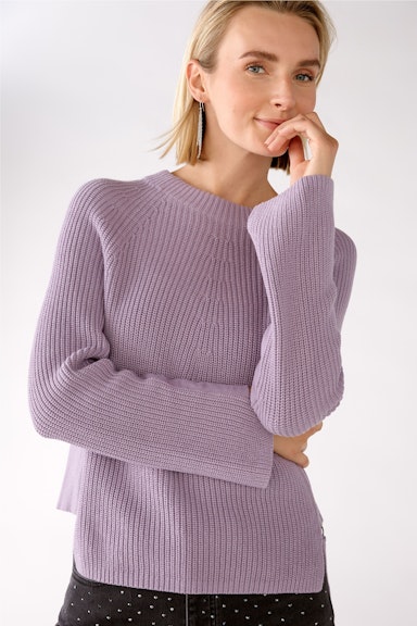 Bild 1 von RUBI Pullover with zip in lila | Oui