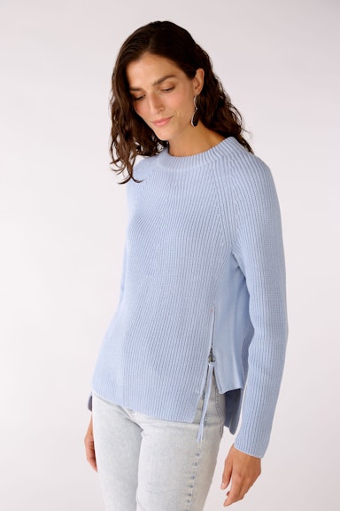 Bild 2 von RUBI Pullover with zip in kentucky blue | Oui