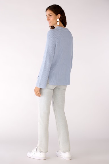 Bild 3 von RUBI Pullover with zip in kentucky blue | Oui