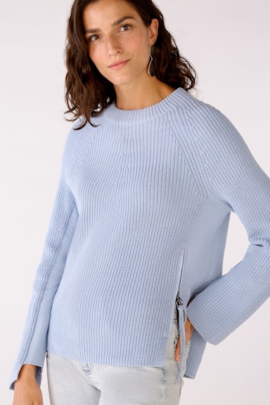 Bild 4 von RUBI Pullover with zip in kentucky blue | Oui