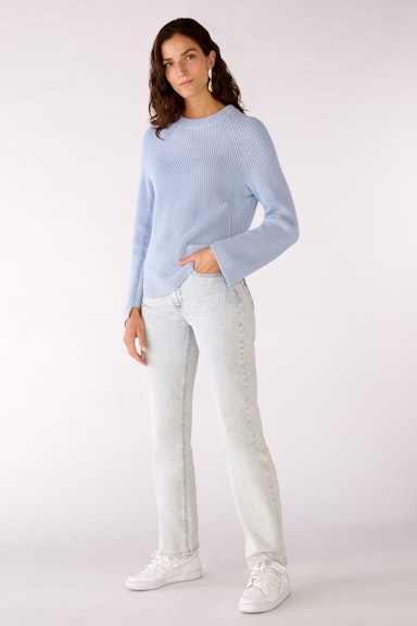 Bild 1 von RUBI Pullover with zip in kentucky blue | Oui
