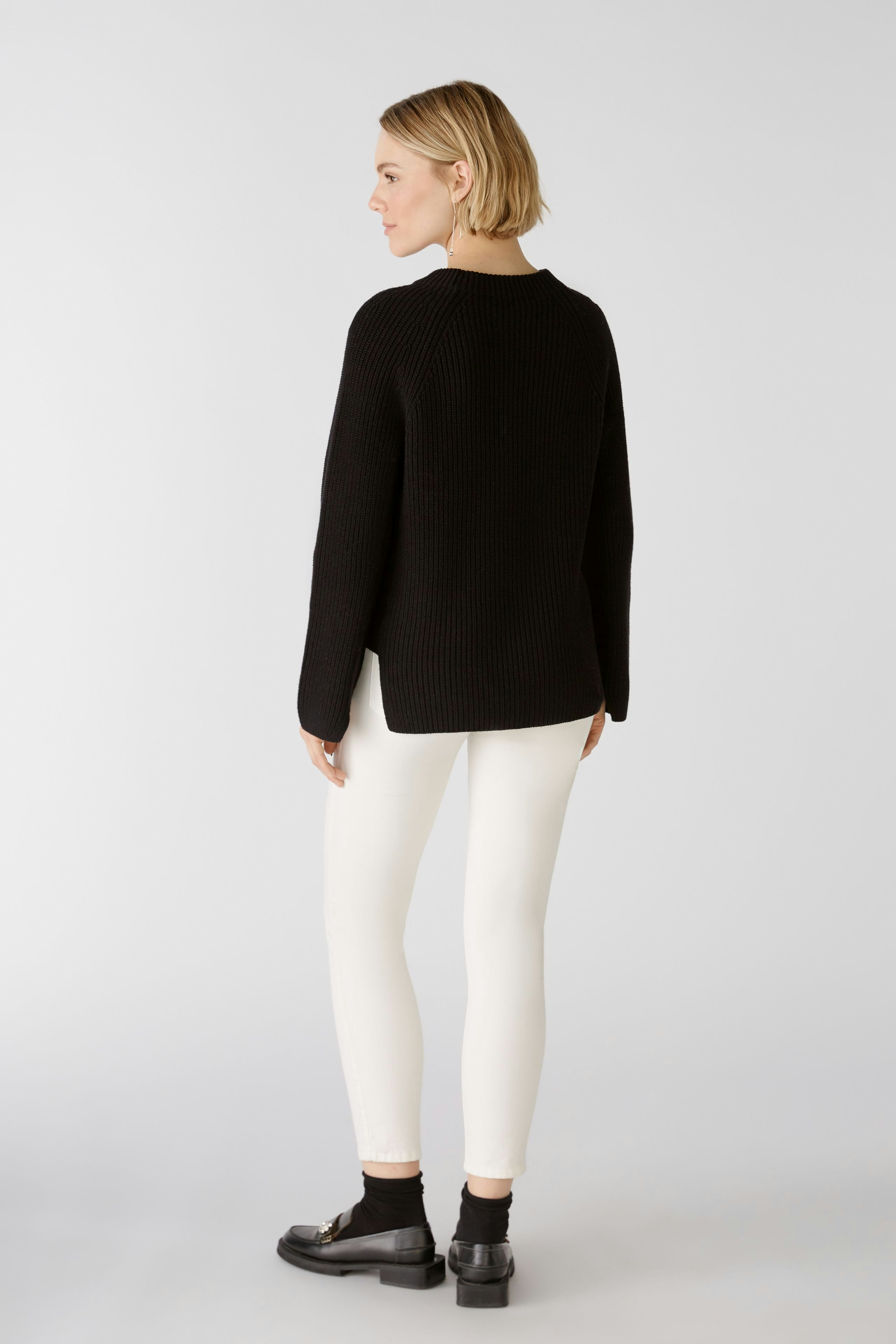 Bild 4 von RUBI Pullover mit Reißverschluss in black | Oui