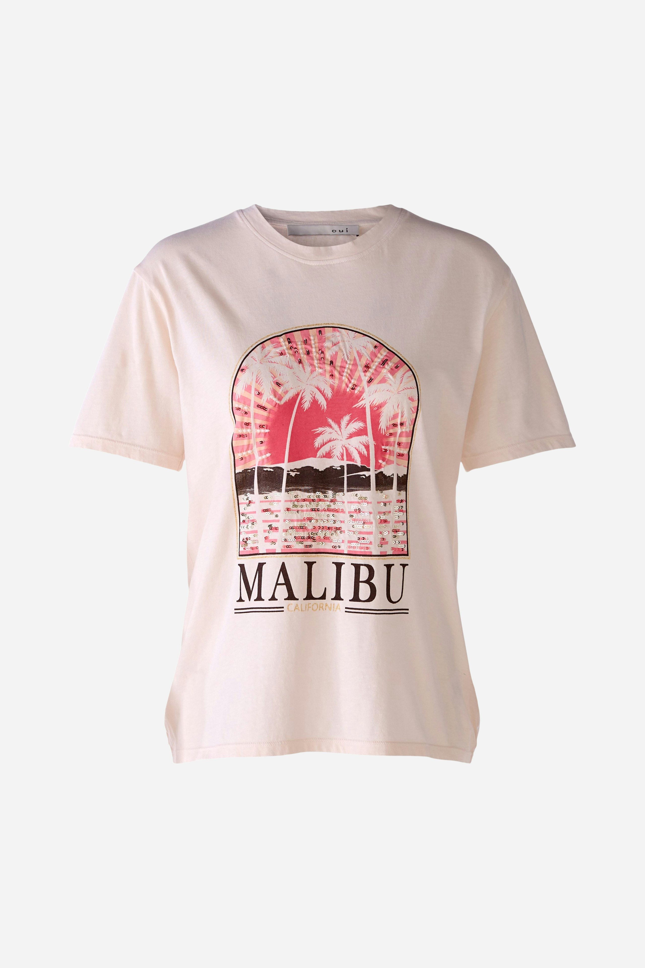 Bild 7 von T-shirt in organic cotton in stone | Oui