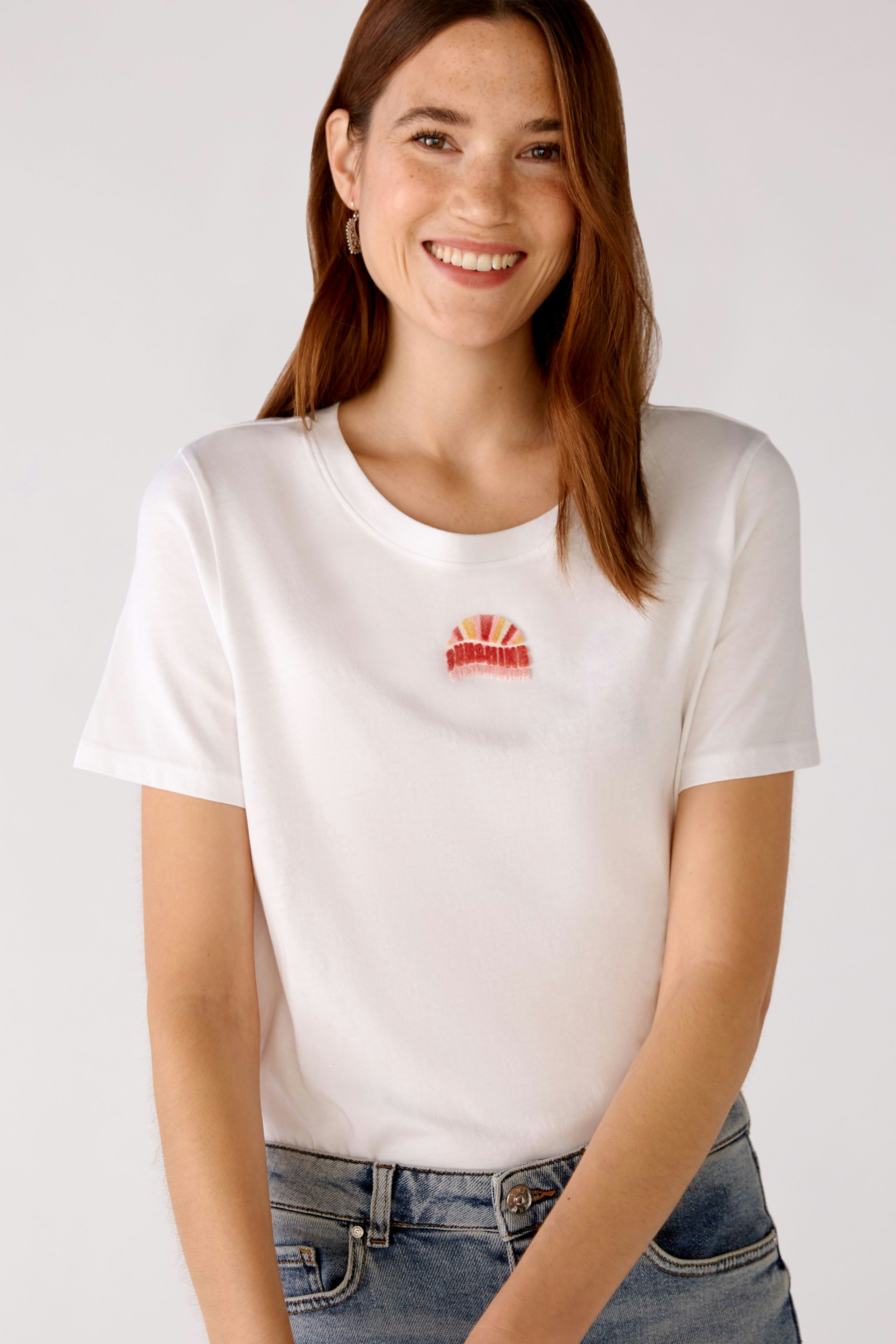 Bild 5 von T-shirt in organic cotton in optic white | Oui