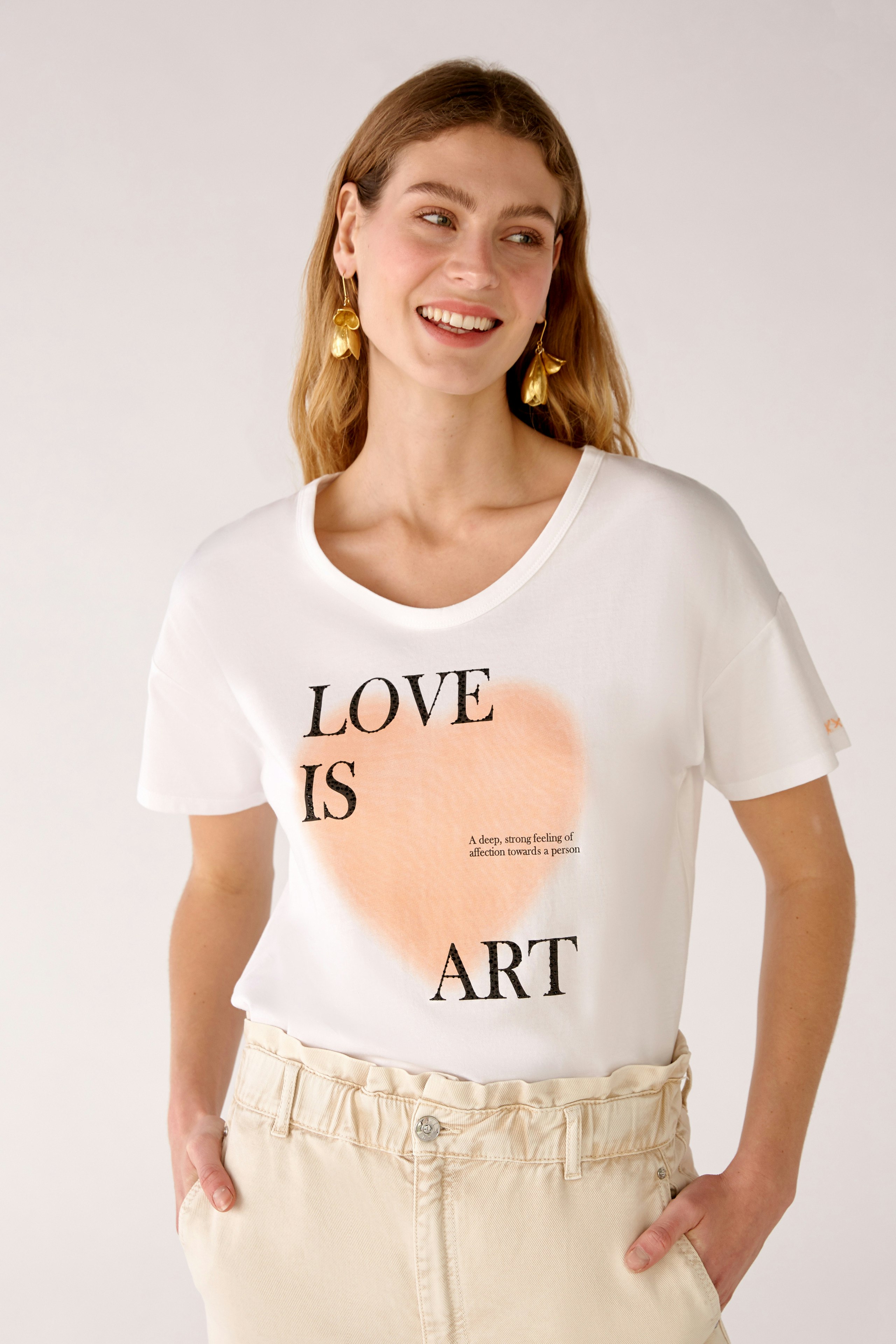 Bild 3 von T-Shirt Bio Baumwolle in optic white | Oui