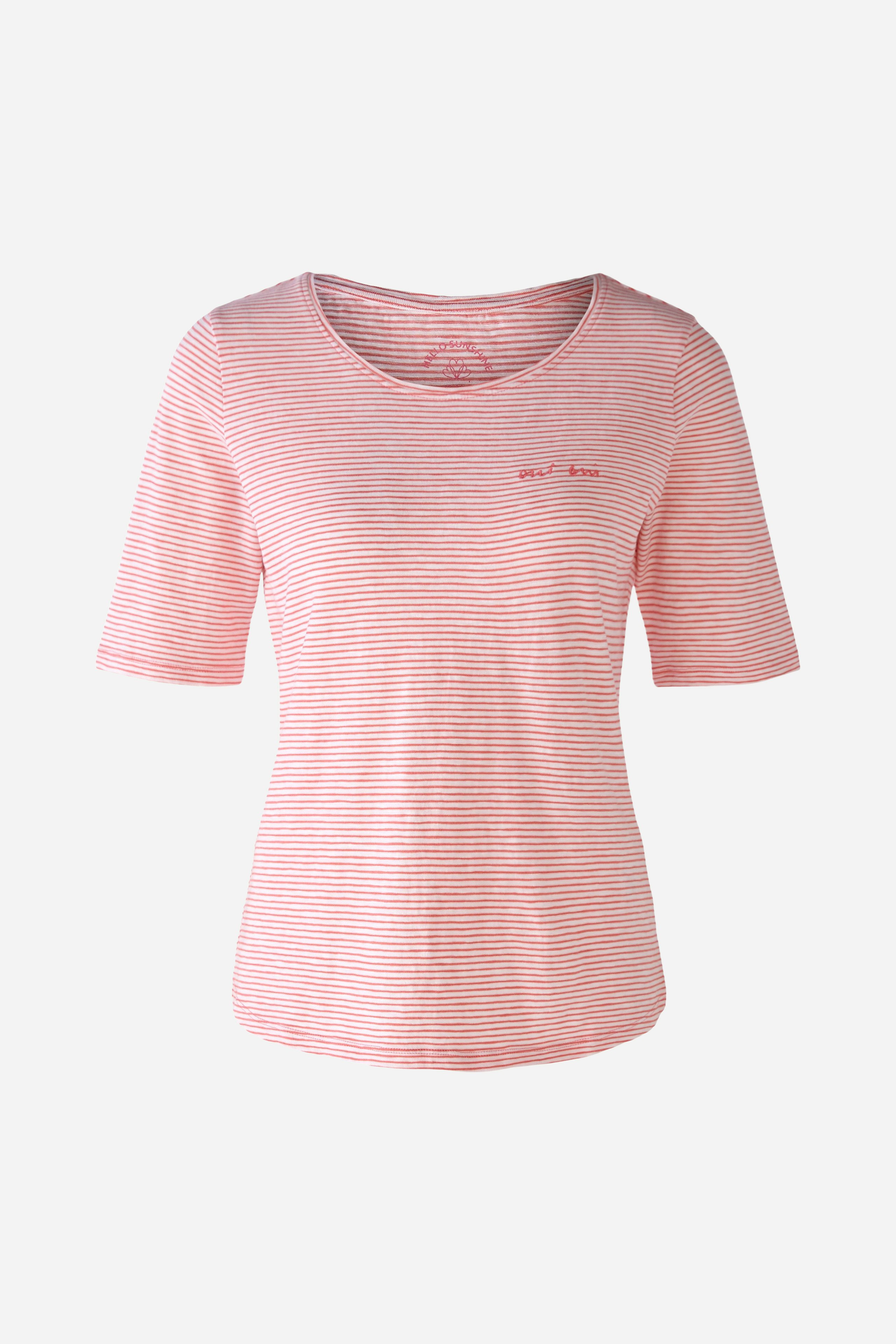 Bild 6 von T-shirt with stripes in white red | Oui