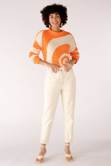 Bild 1 von Knitted pullover in a chunky knit look in lt stone orange | Oui