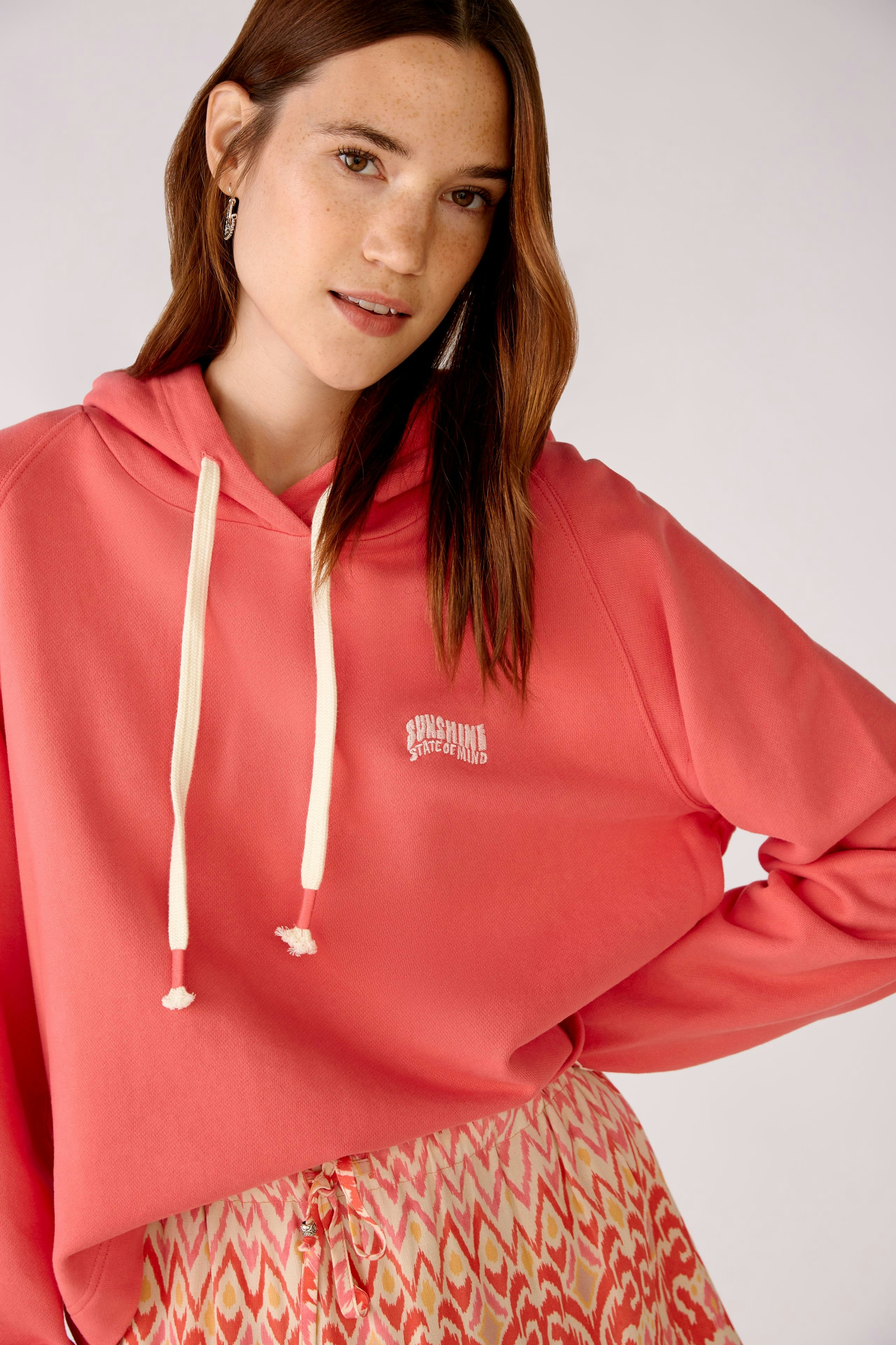 Bild 4 von Sweatshirt in cotton in red | Oui