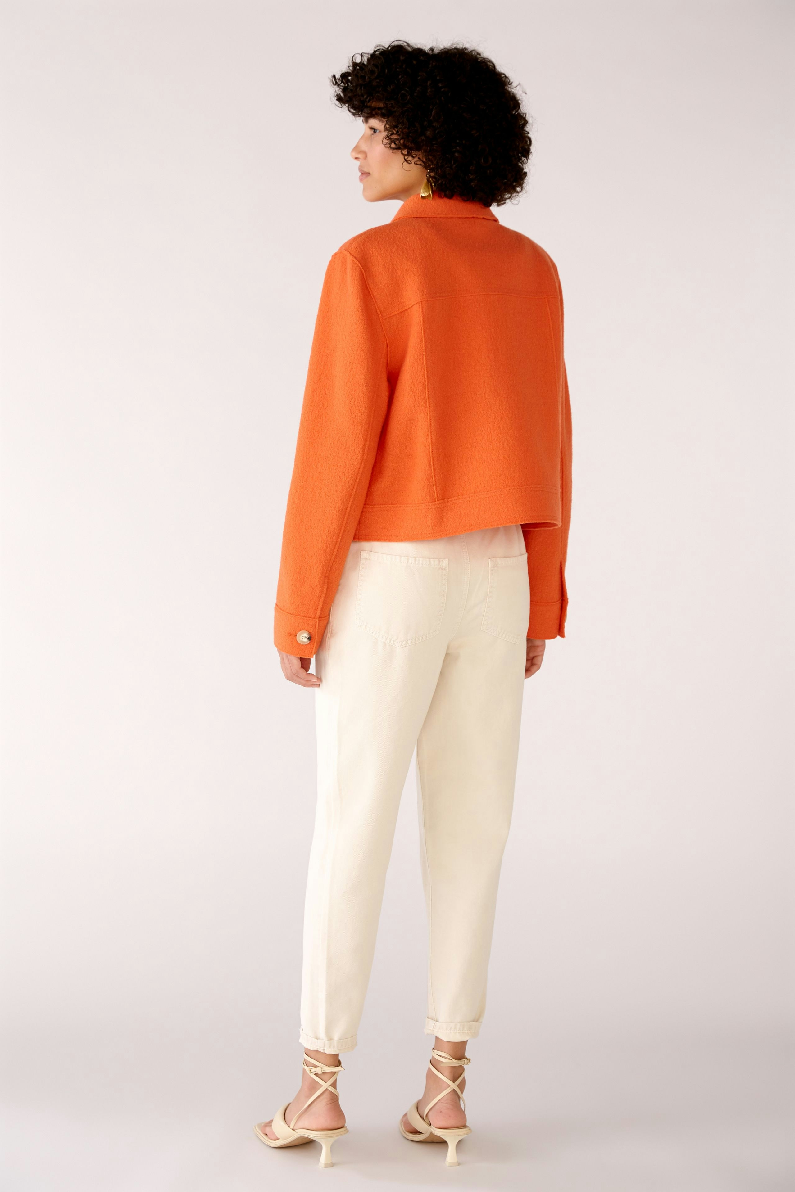 Bild 3 von Jacke Boiled Wool - reine Schurwolle in vermillion oran | Oui