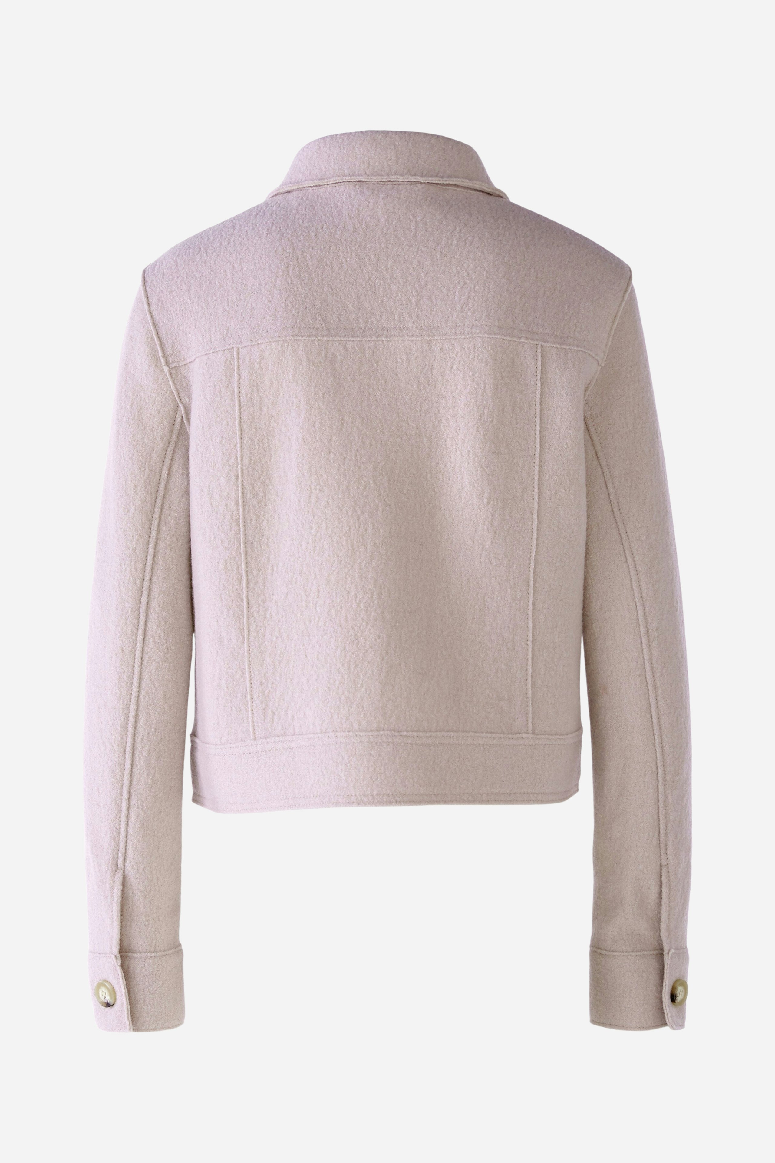 Bild 8 von Jacket boiled Wool - pure new wool in stone melange | Oui