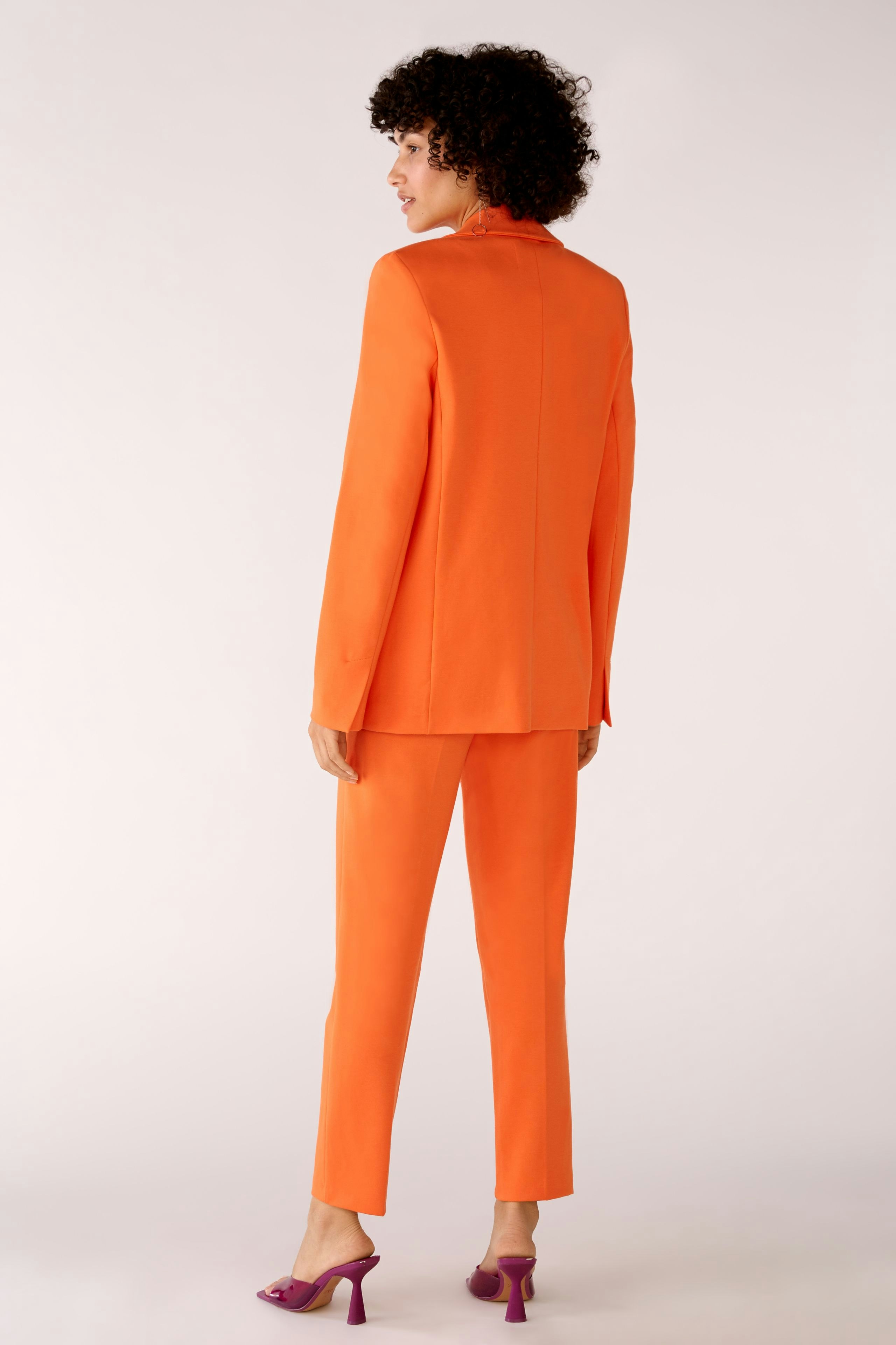 Bild 3 von Blazer in a sporty jersey fit in orangeade | Oui