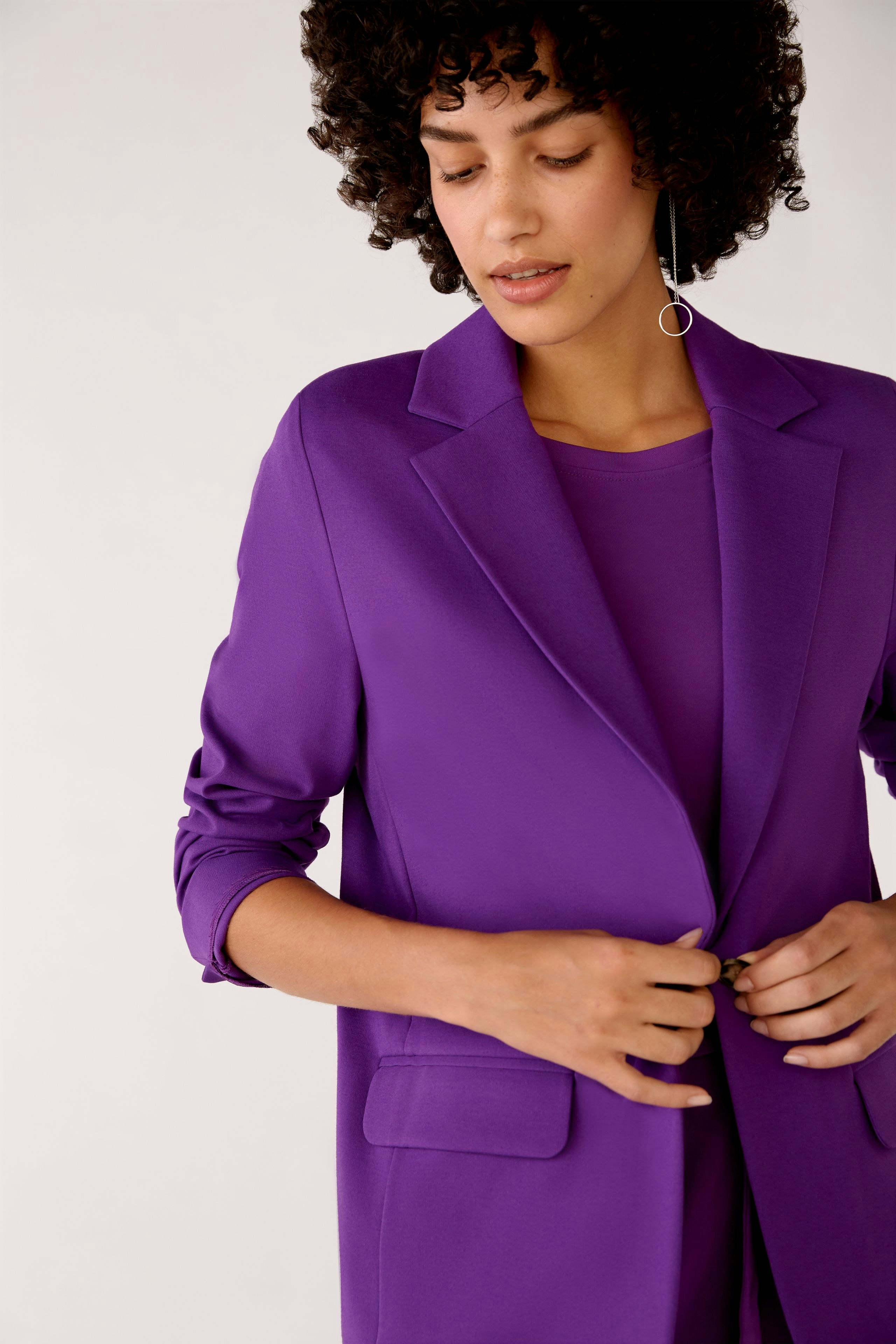Bild 5 von Blazer im sportiven Jersey fit in purple magic | Oui