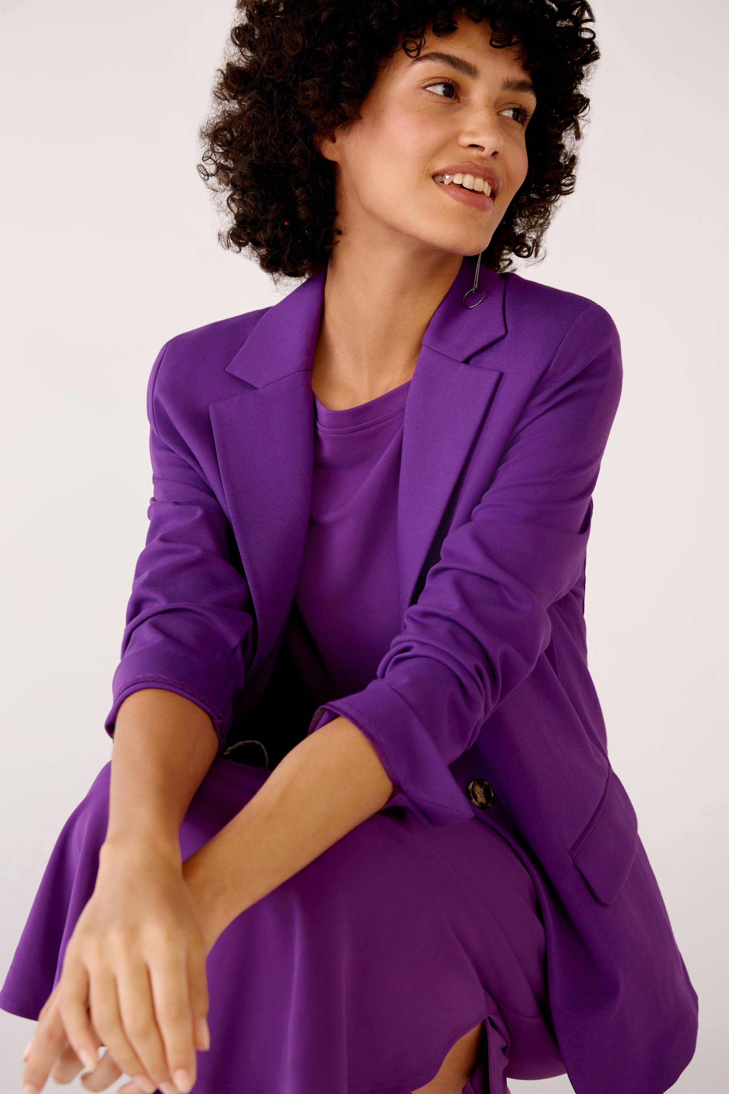 Bild 6 von Blazer im sportiven Jersey fit in purple magic | Oui