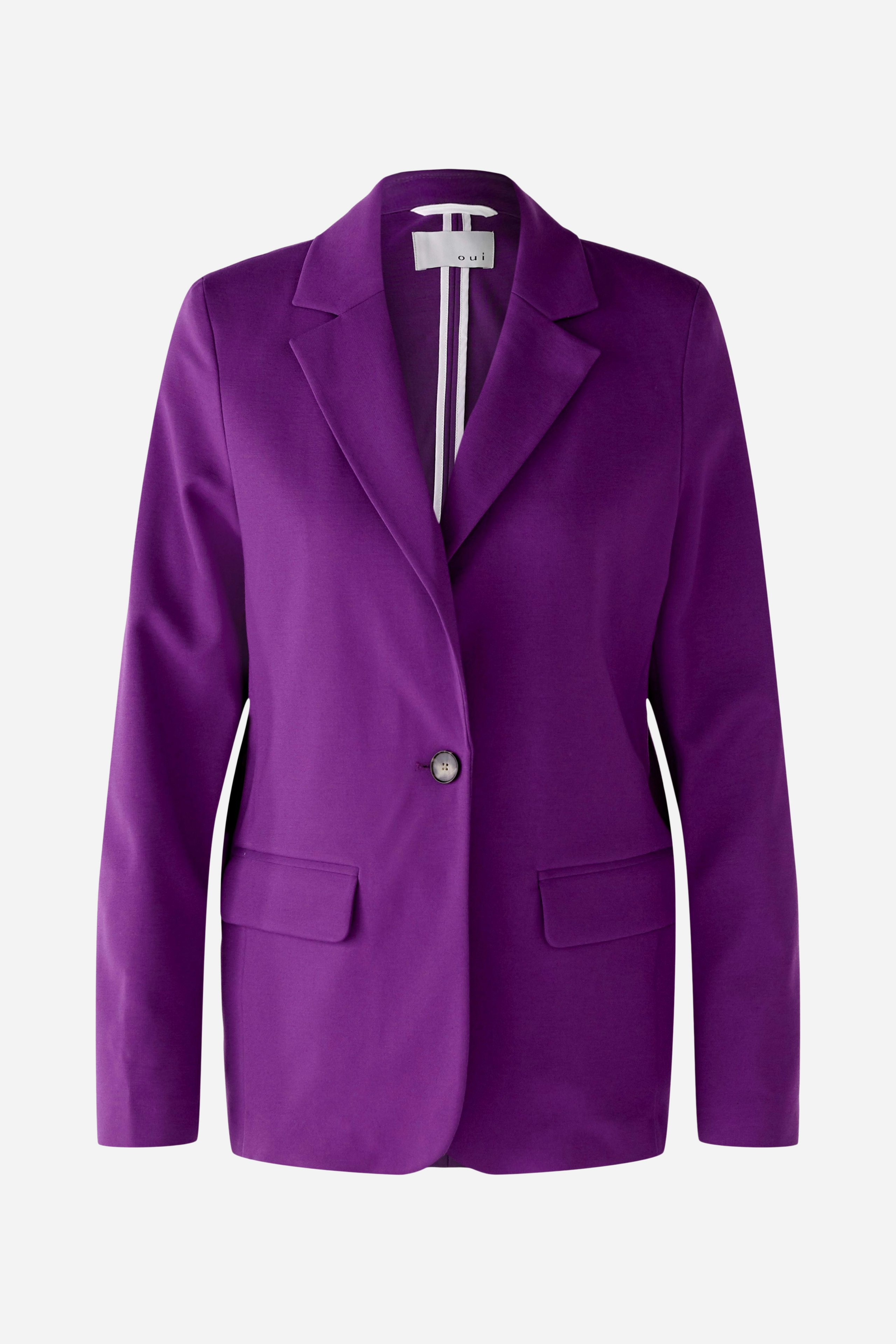 Bild 8 von Blazer im sportiven Jersey fit in purple magic | Oui