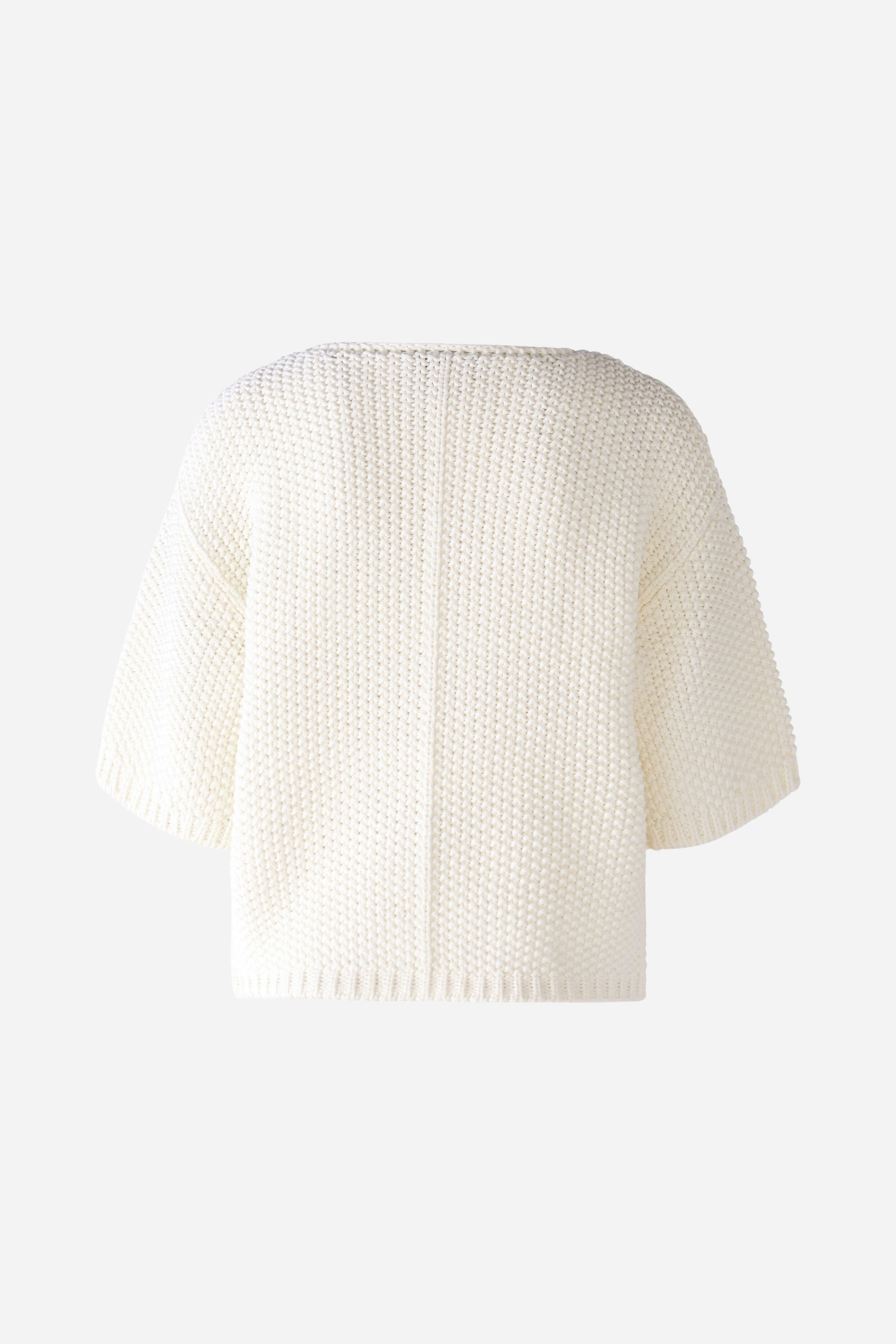 Bild 2 von Pullover mit Reiskornstruktur in cloud dancer | Oui