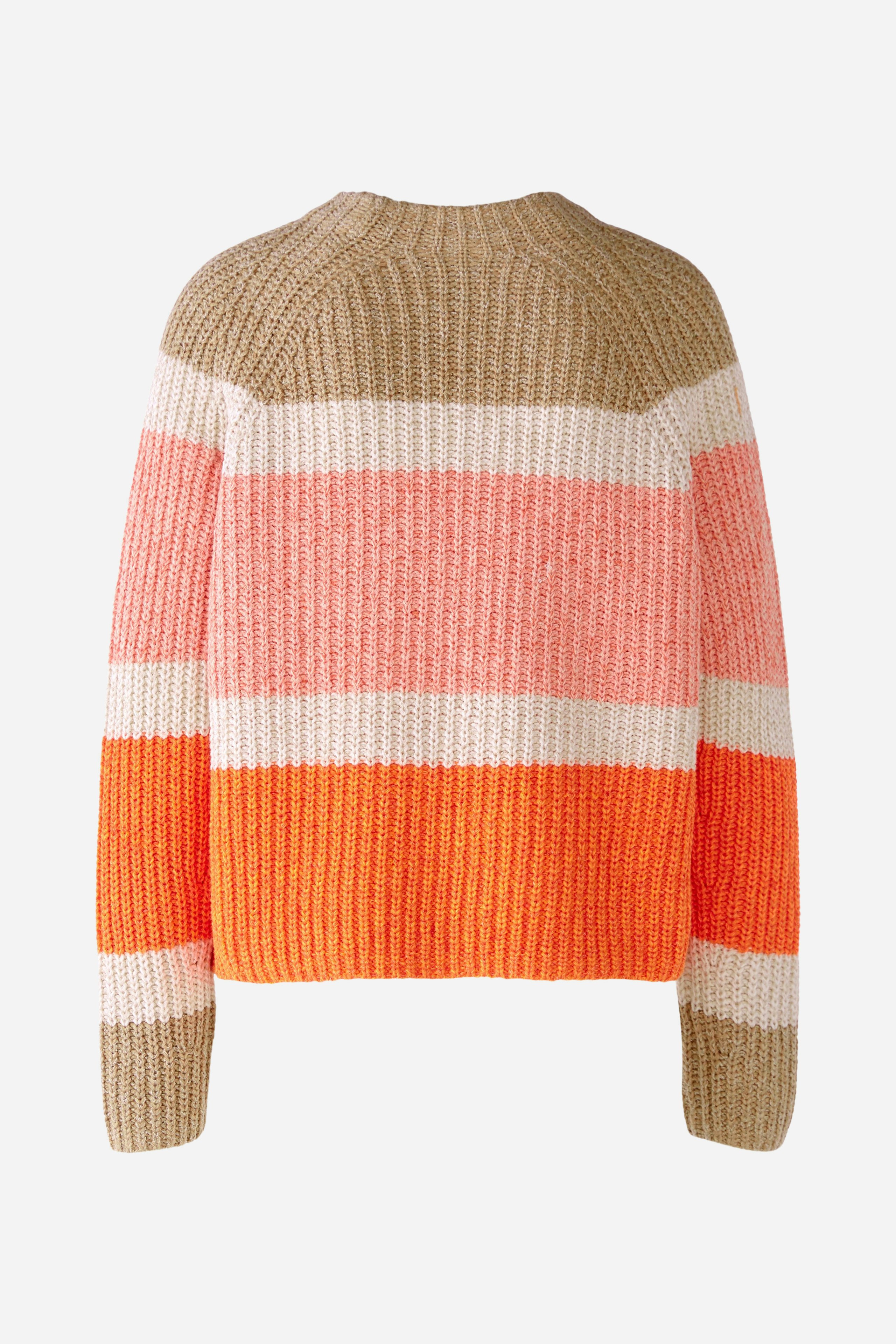 Bild 9 von Strickpullover in Baumwollmischung in orange camel | Oui