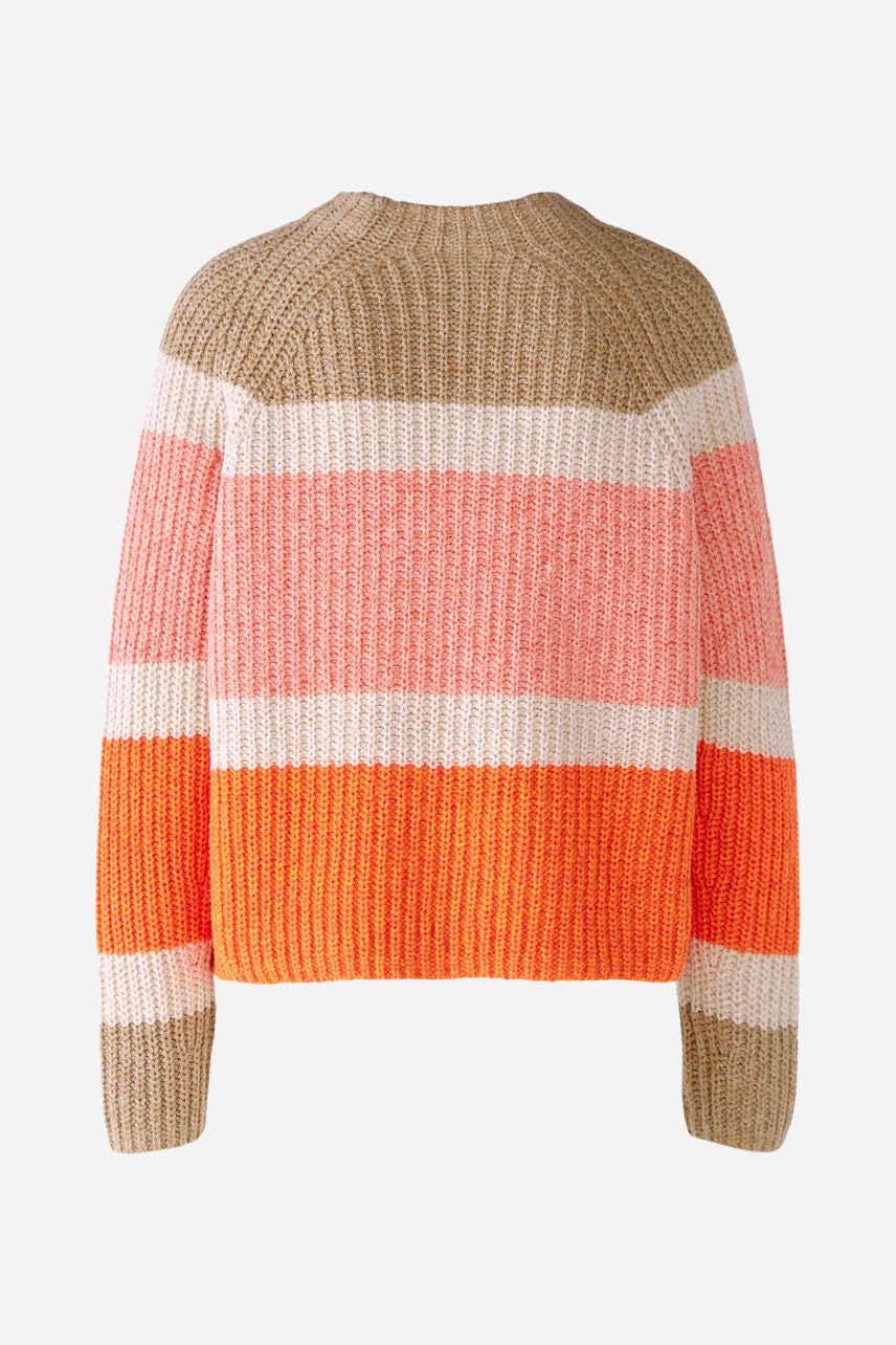 Bild 9 von Strickpullover in Baumwollmischung in orange camel | Oui