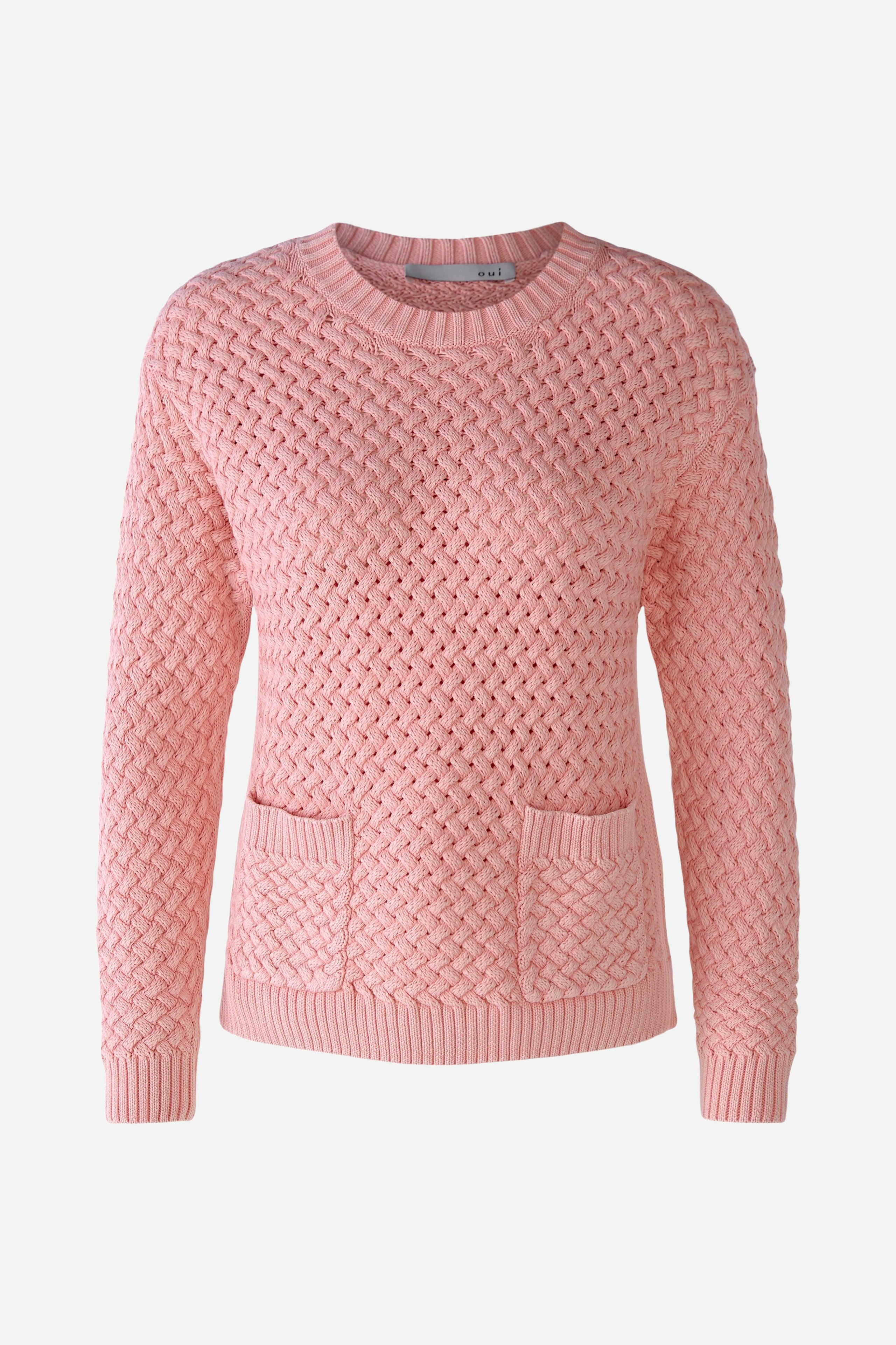 Bild 1 von Pullover in Baumwolle in lt rose | Oui