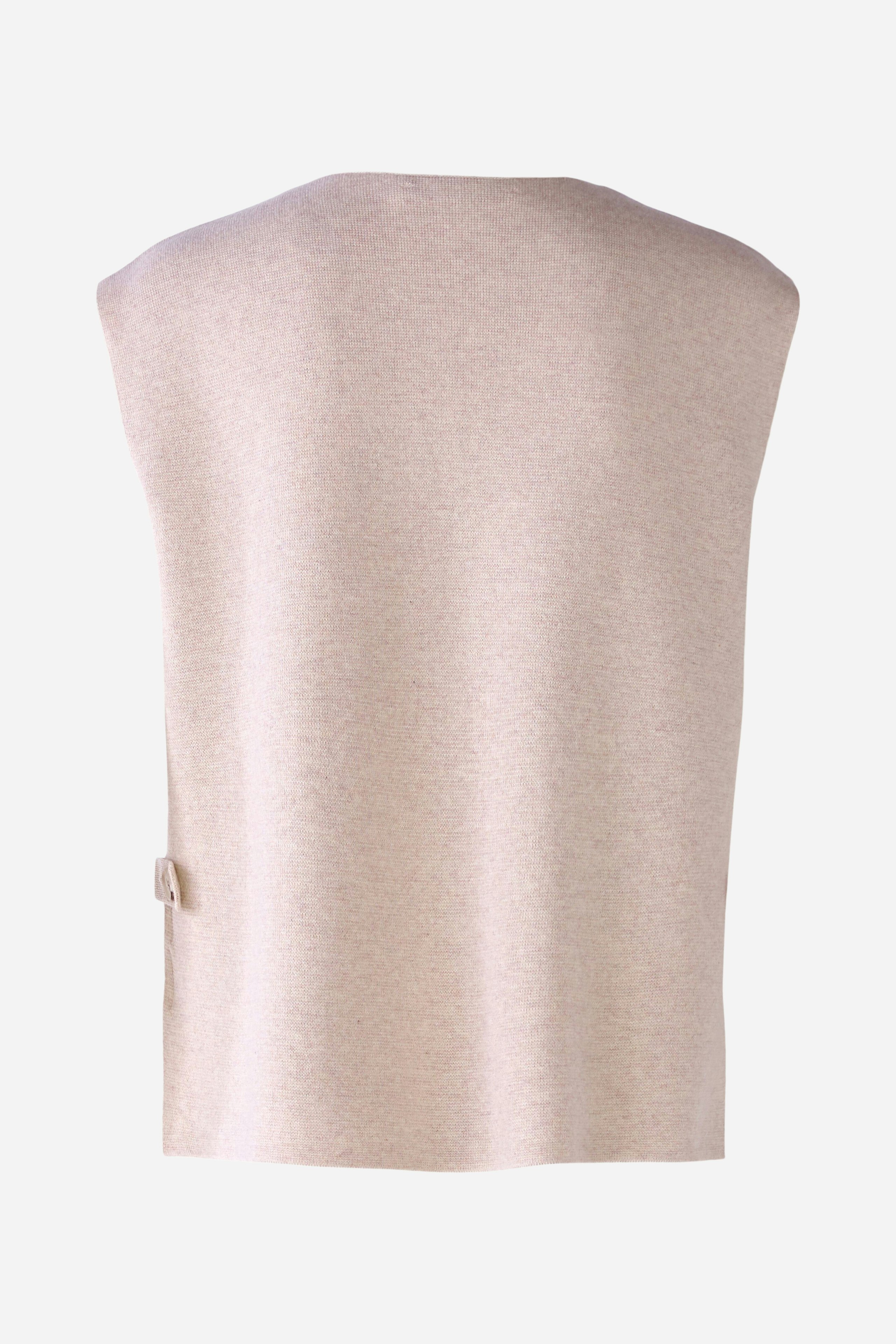 Bild 8 von Slipover in cotton blend in light beige mel | Oui