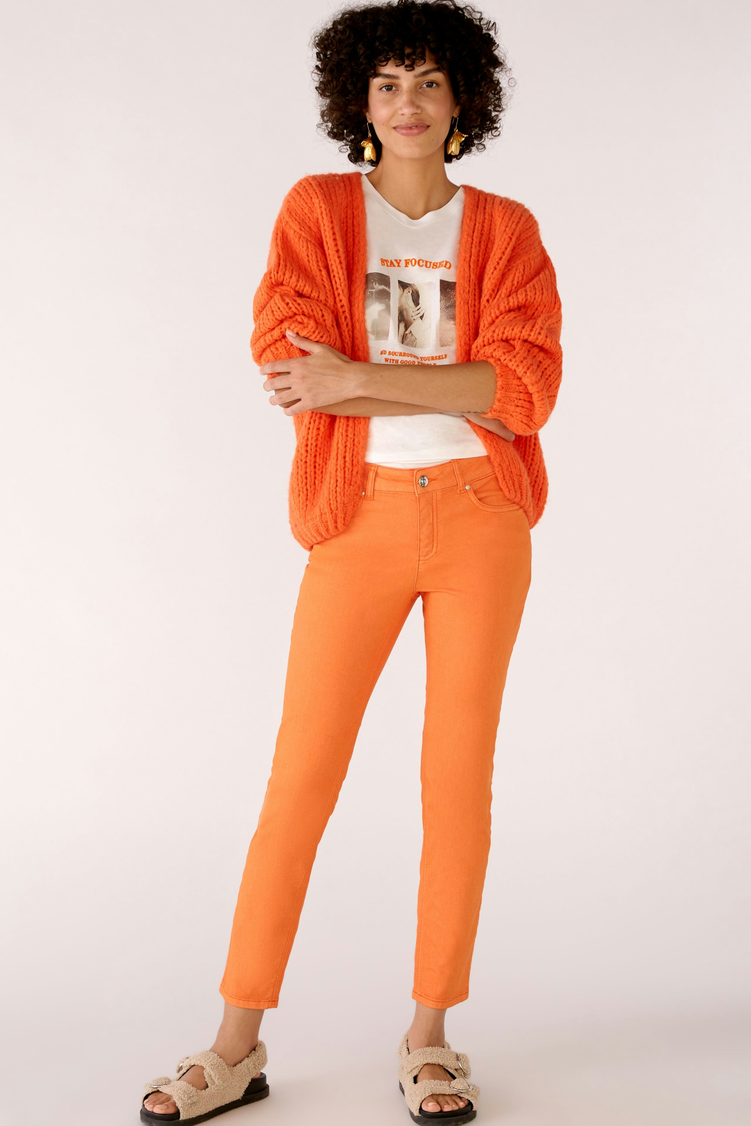 Bild 5 von T-Shirt aus softer Jerseyware in optic white | Oui