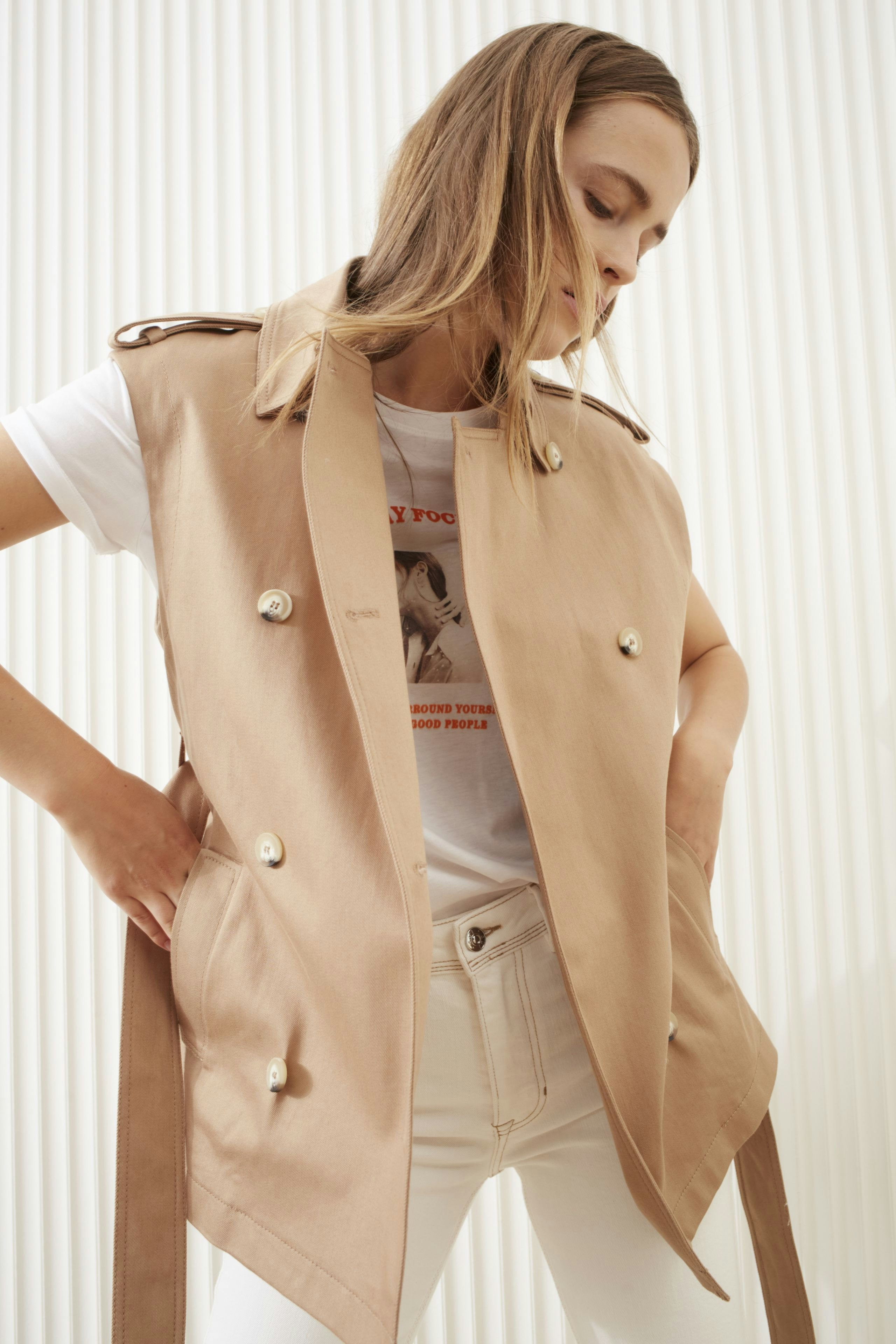 Bild 6 von T-Shirt aus softer Jerseyware in optic white | Oui