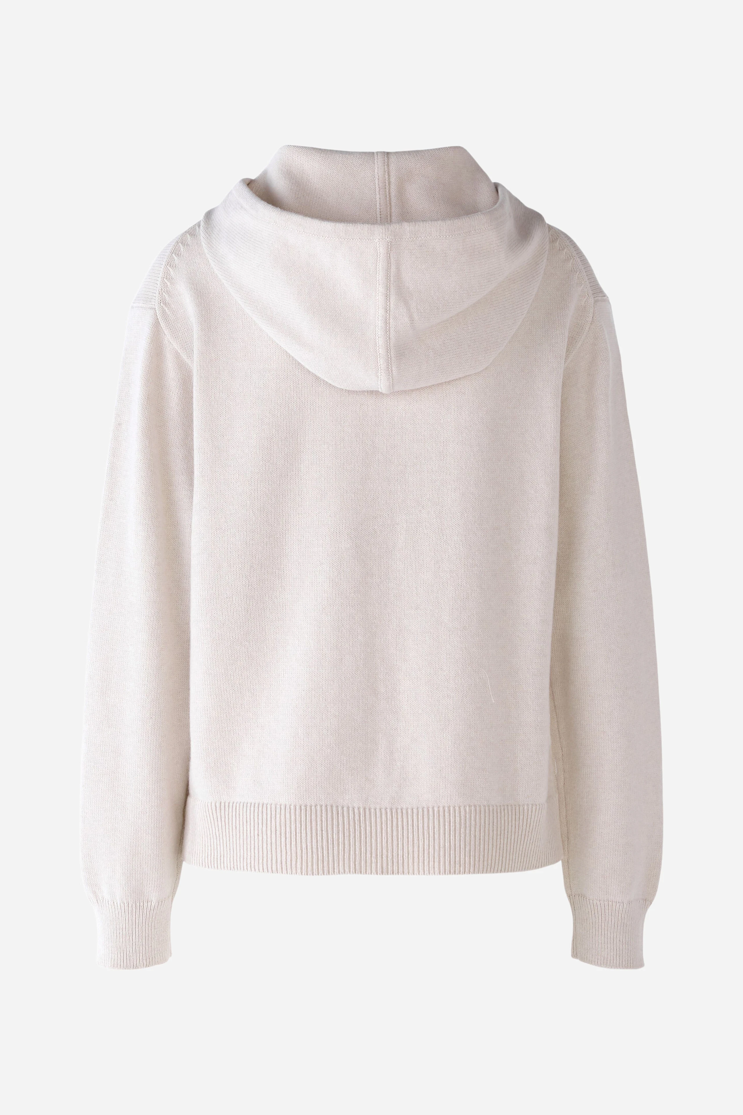 Image 9 of Pullover in cotton blend in white red | Oui