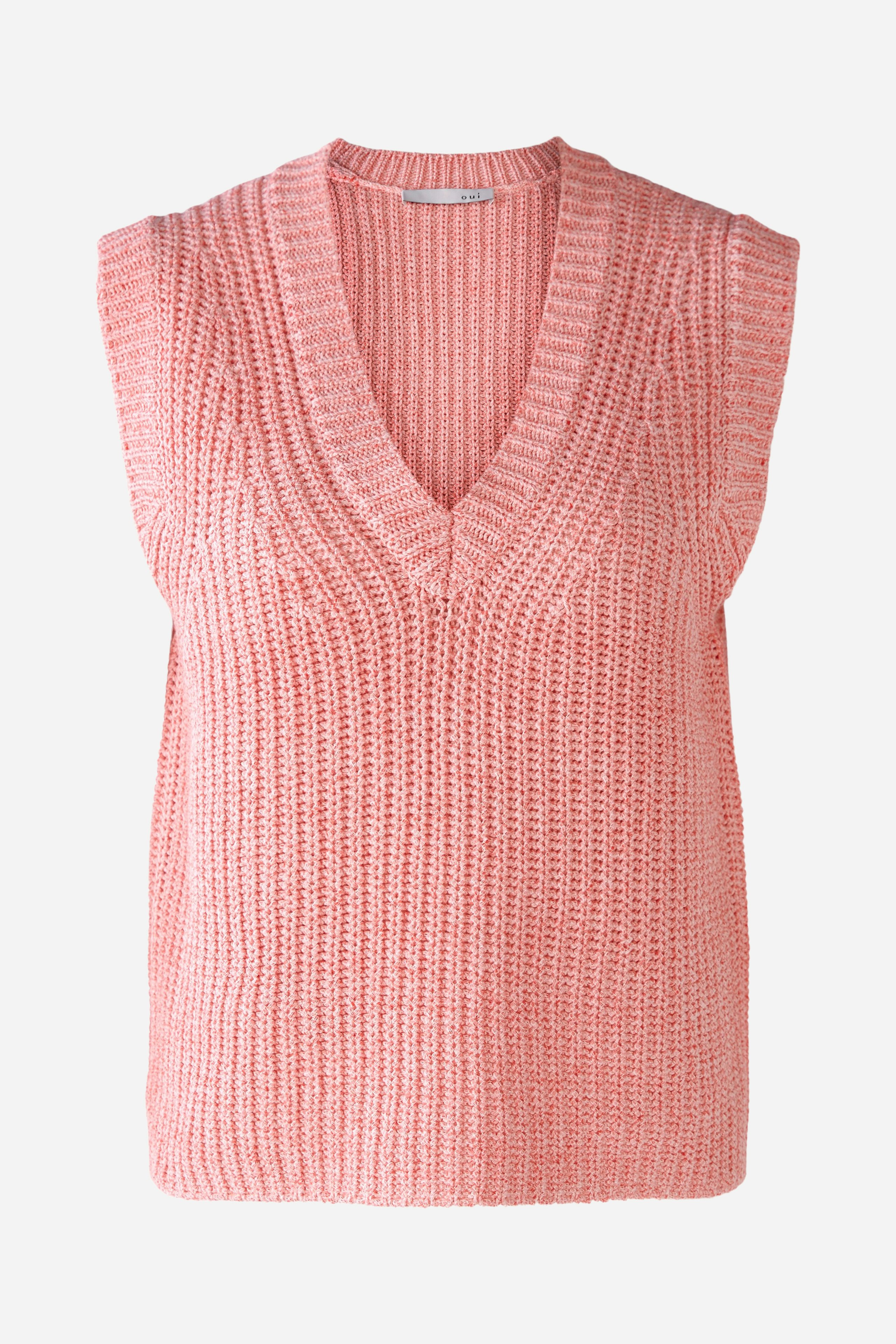 Bild 1 von Pullunder in Baumwollmischung in red | Oui