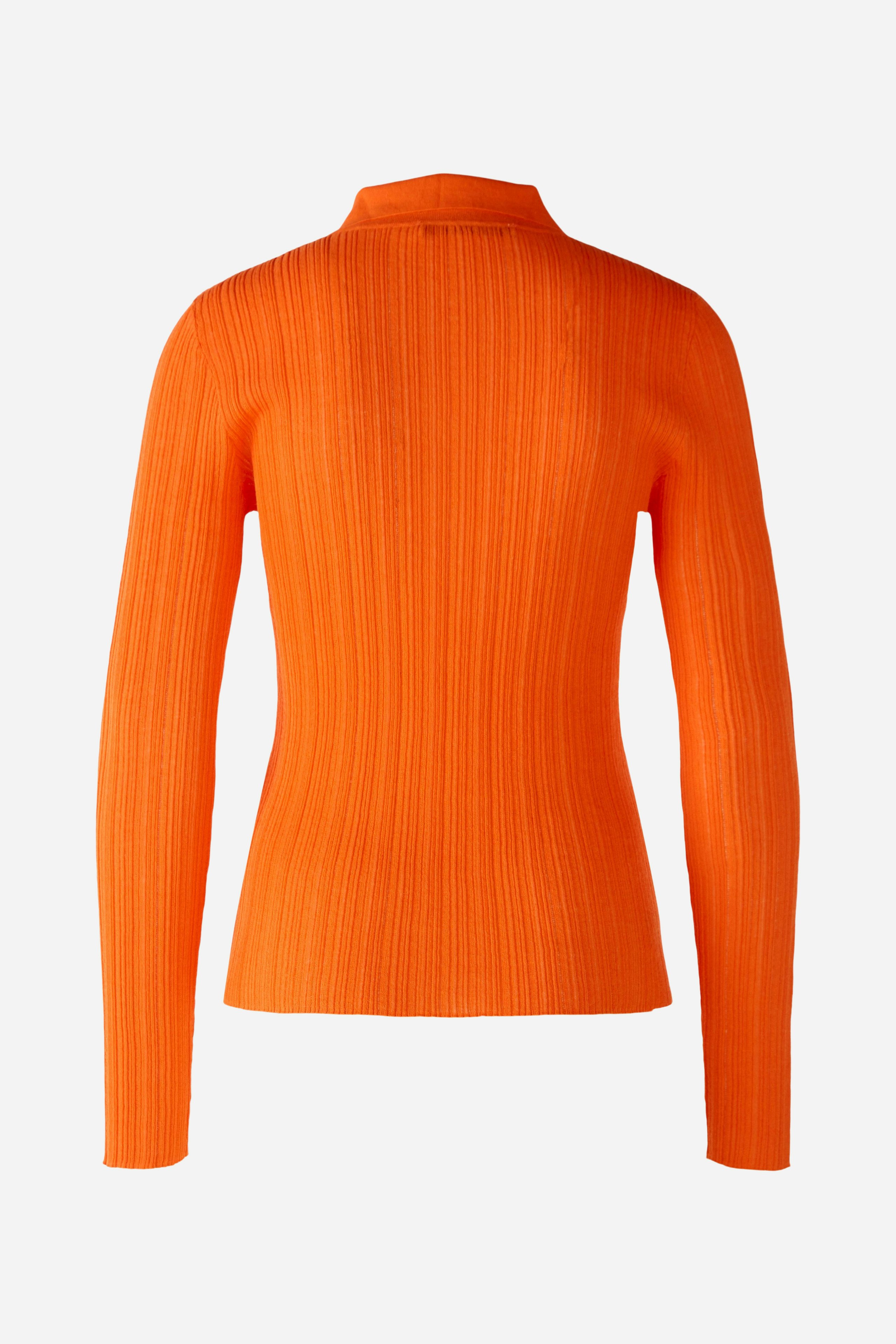 Bild 9 von Pullover in Rippenstruktur in orangeade | Oui